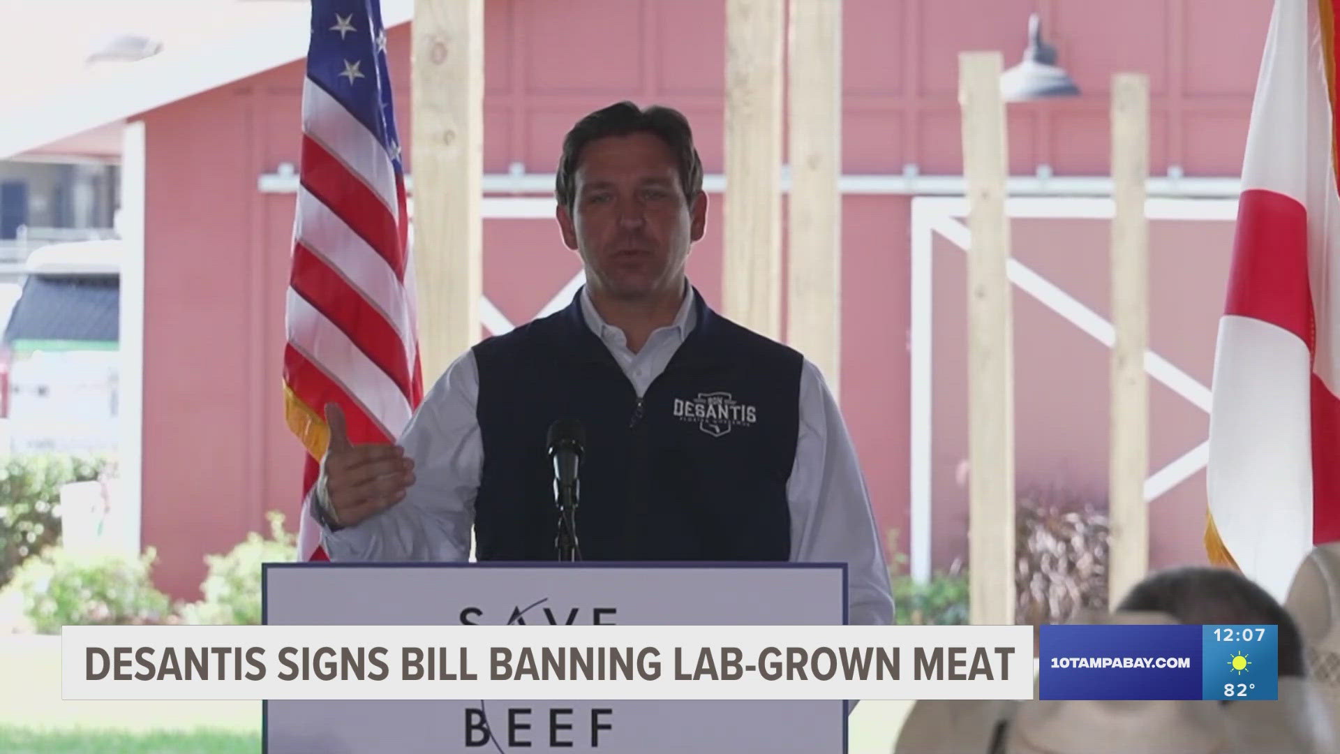 The Florida Republican signed the new law at a press conference in Hardee County.