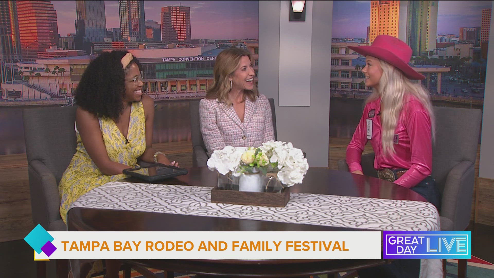 Two days of bull riding, bronco busting and barrel racing are heading to the Hillsborough County Fairgrounds April 11th and 12th.