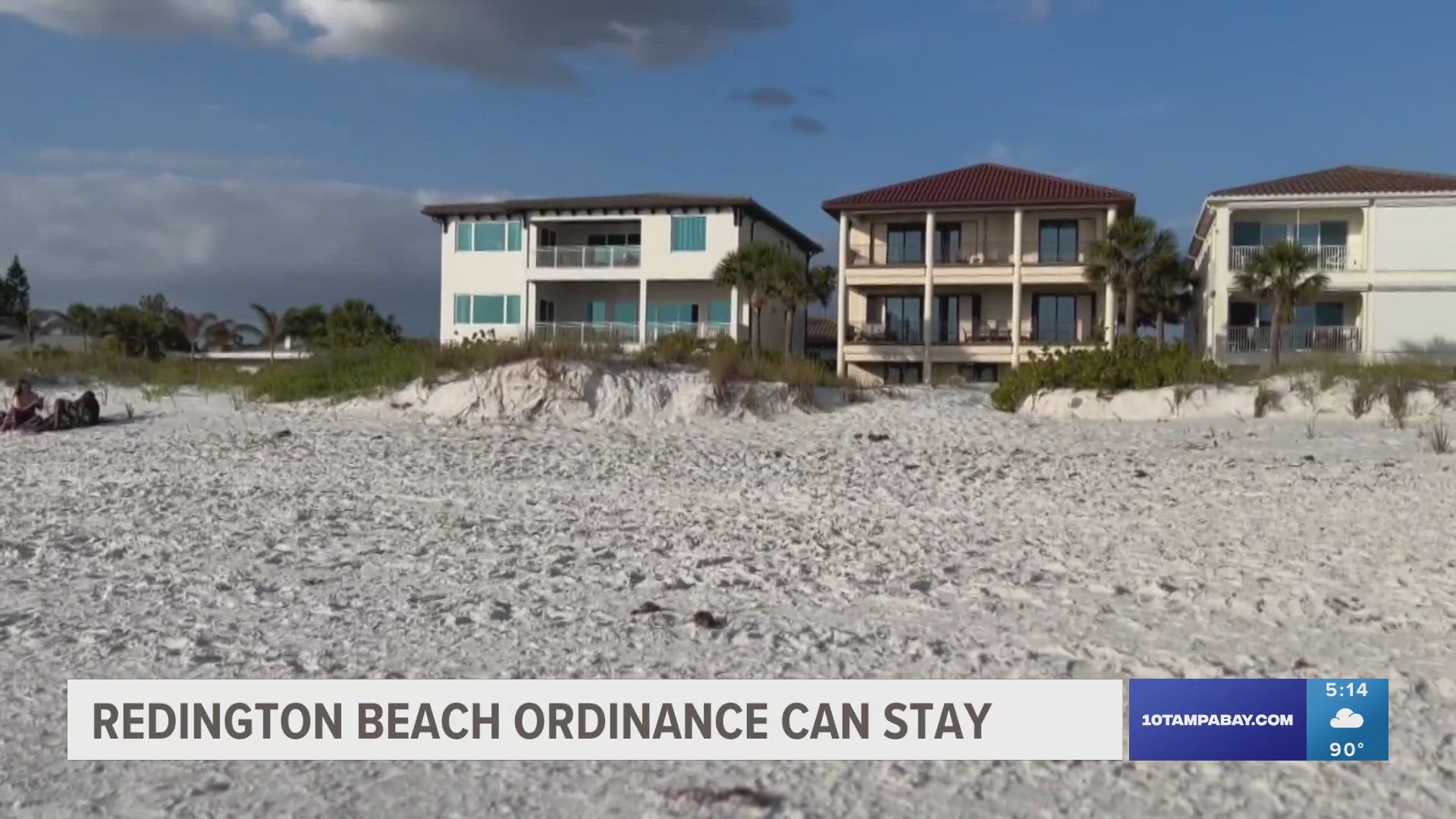 The waterfront property owners argued that the ordinance was an unconstitutional “taking” of their private property.