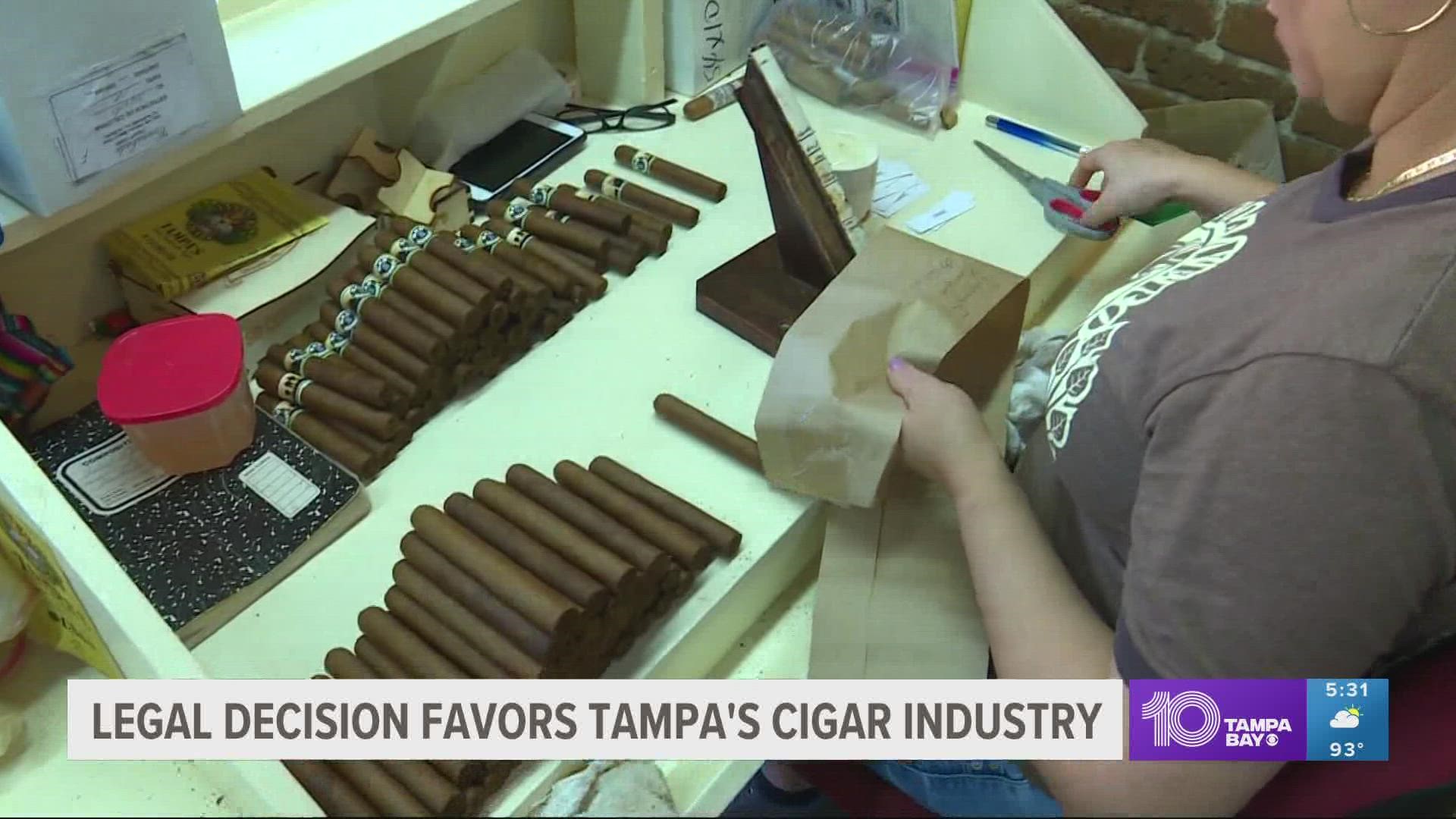 Tampa has a long history of cigar-making, dating back more than 100 years.