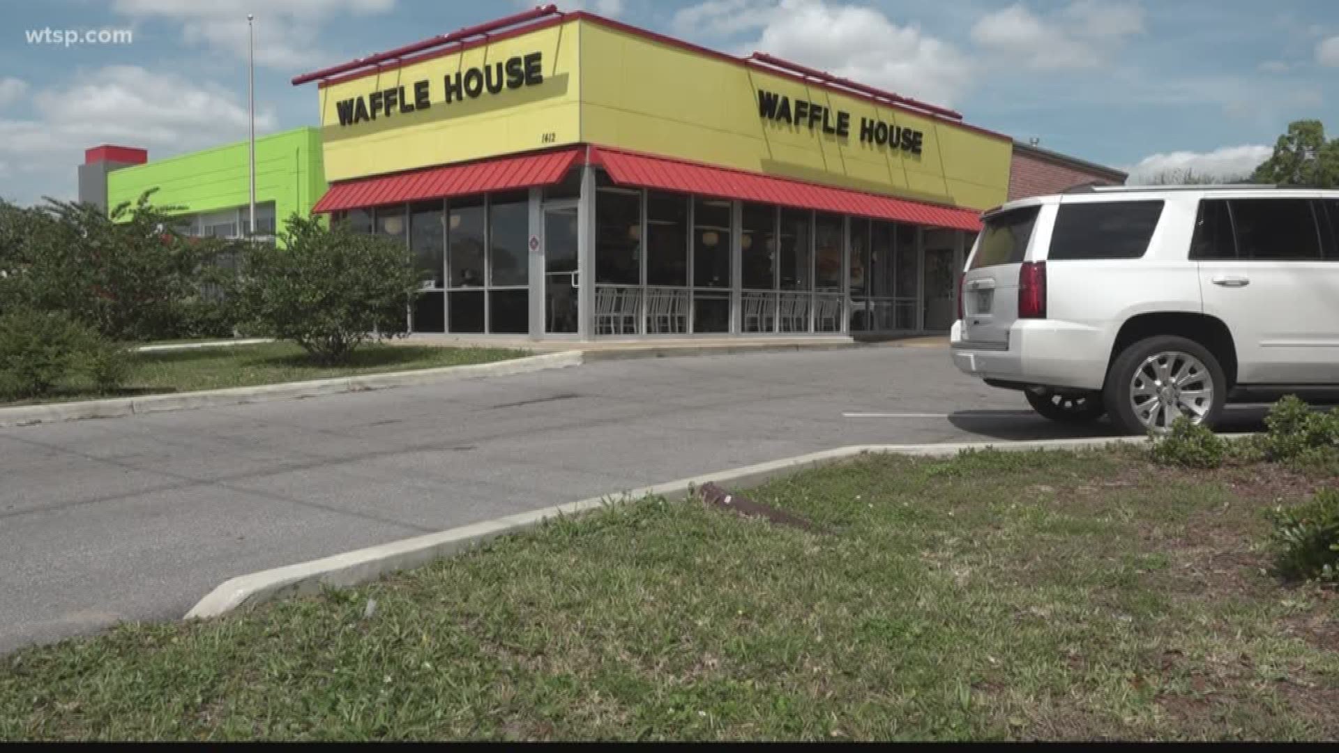 A tragic accident Wednesday night left a toddler dead after his father accidentally ran him over at a Brandon Waffle House.