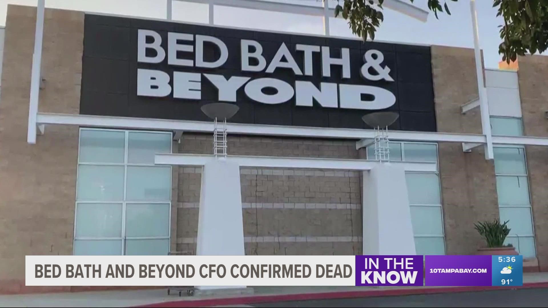 Bed Bath & Beyond CFO Gustavo Arnal Dies In Fall From NYC Tower | Wtsp.com