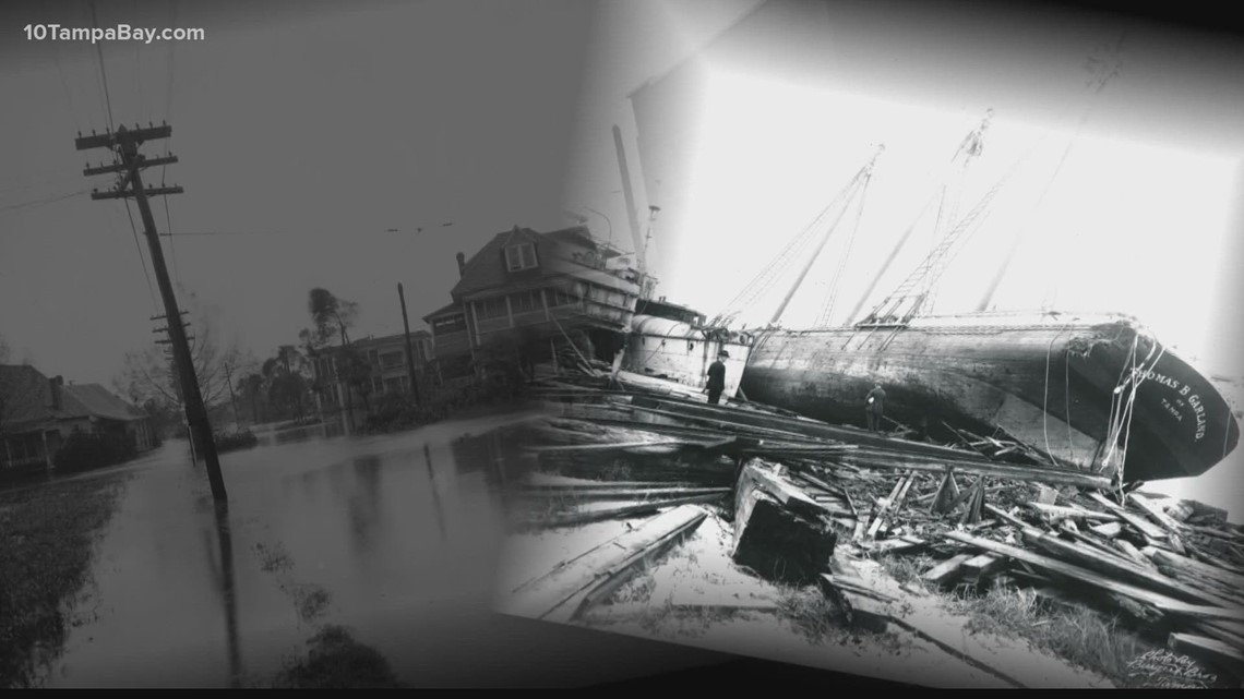 Monday marks 100 years since the 1921 Tampa Bay Hurricane
