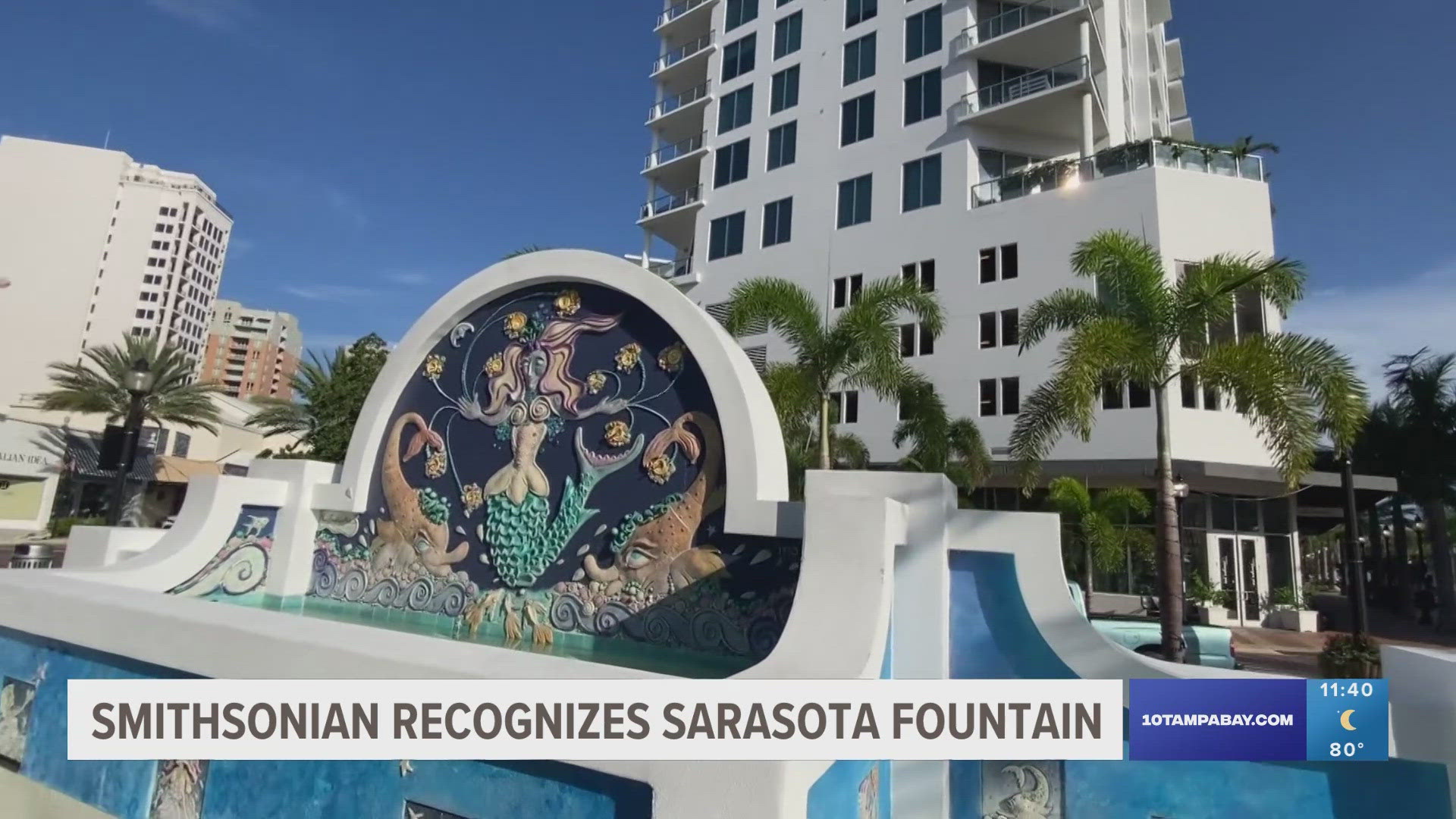 A Sarasota landmark is receiving a high honor.