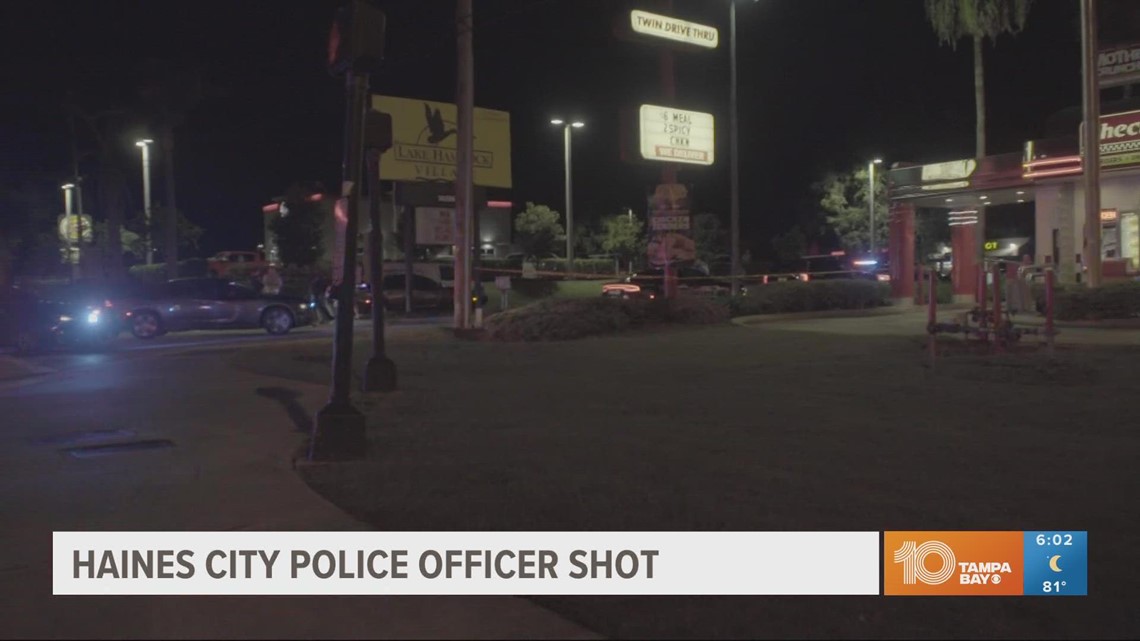 Haines City police officer injured after gun fires in holster during