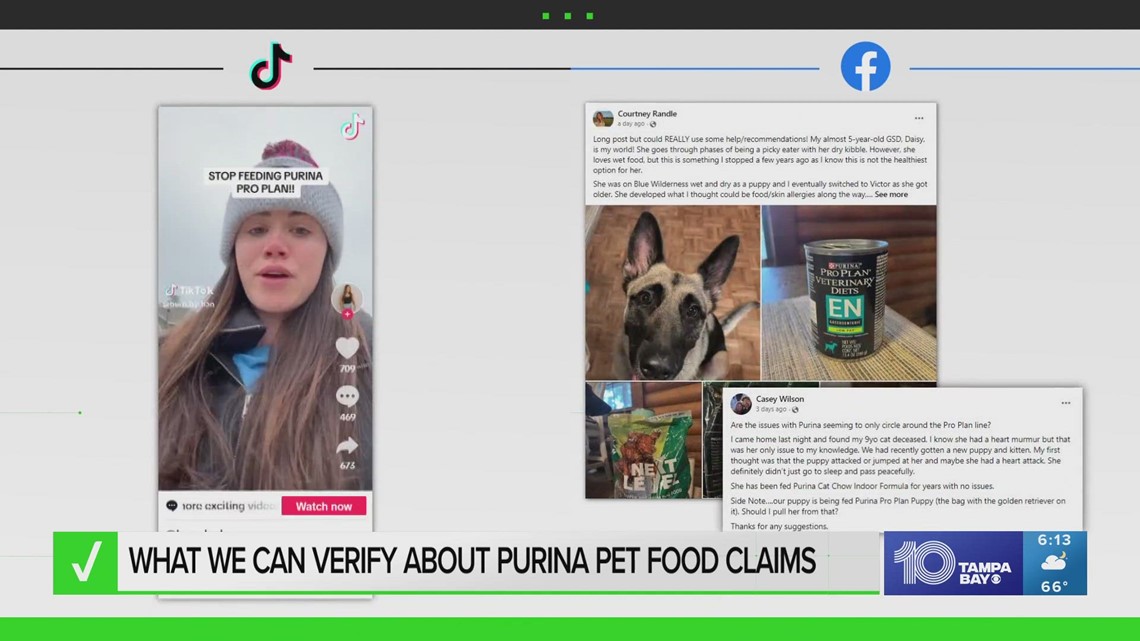 Here's what we can VERIFY about Purina dog food safety claims