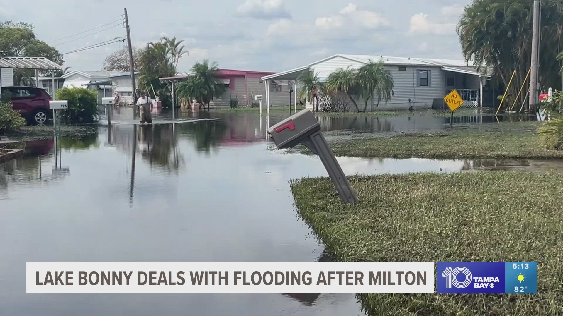 The city of Lakeland says they are working with several agencies to help alleviate flooding.