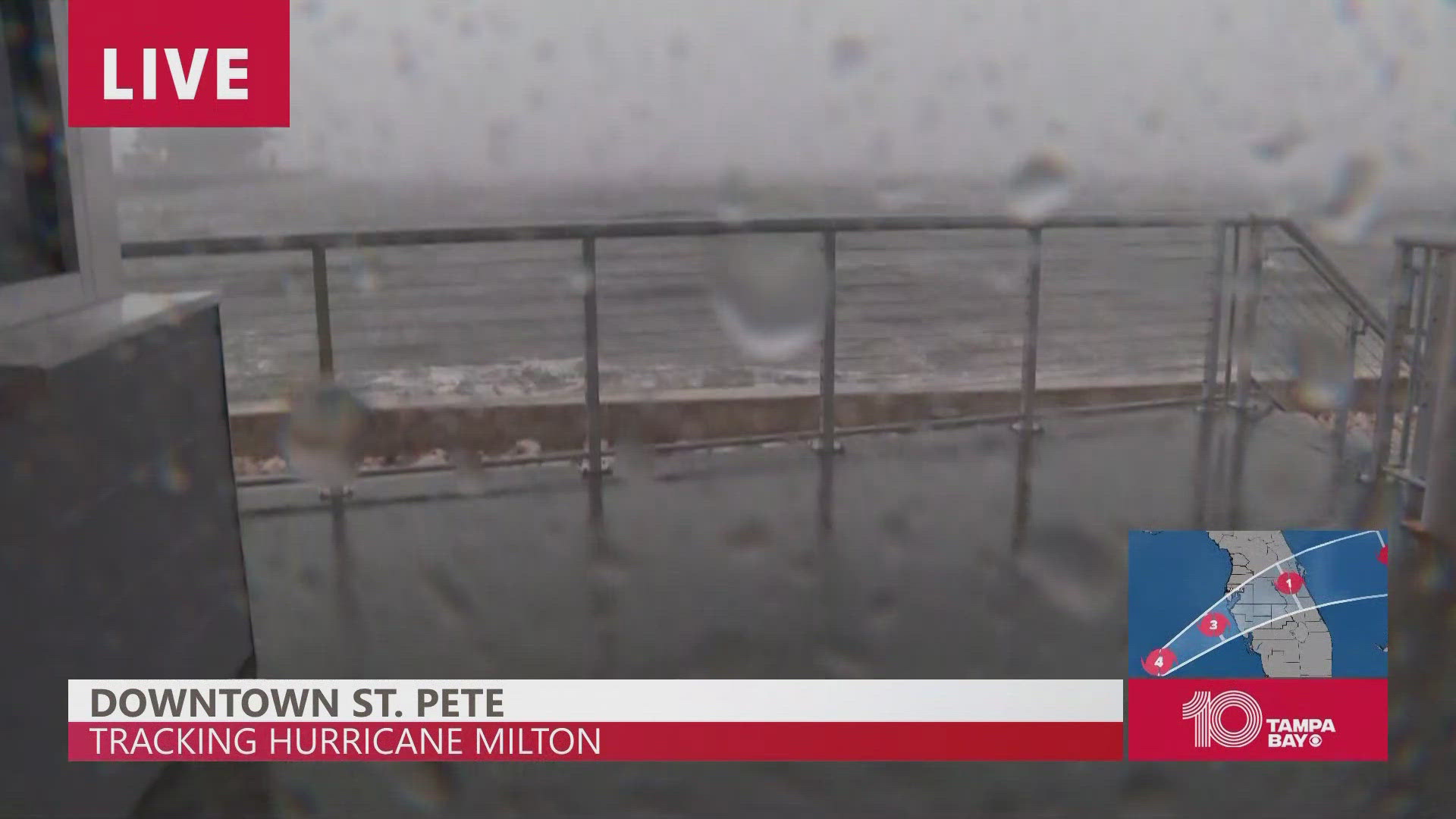 Hurricane Milton is growing in size as it holds strong as a Category 4 storm approaching Florida's west coast, the National Hurricane Center said.