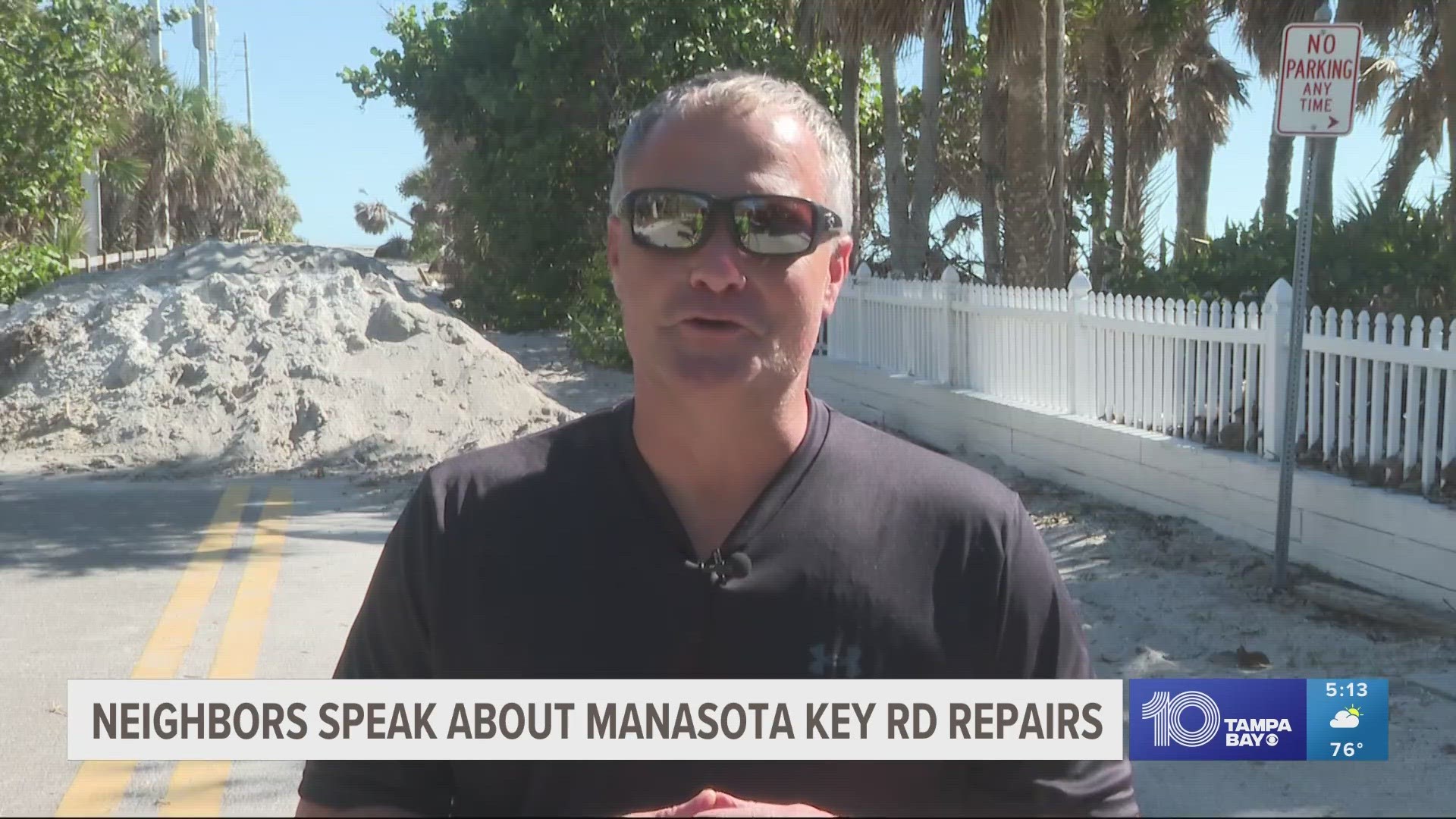 Some Sarasota residents are asking for the city officials to listen to resident's thoughts on Manasota Key Road repairs