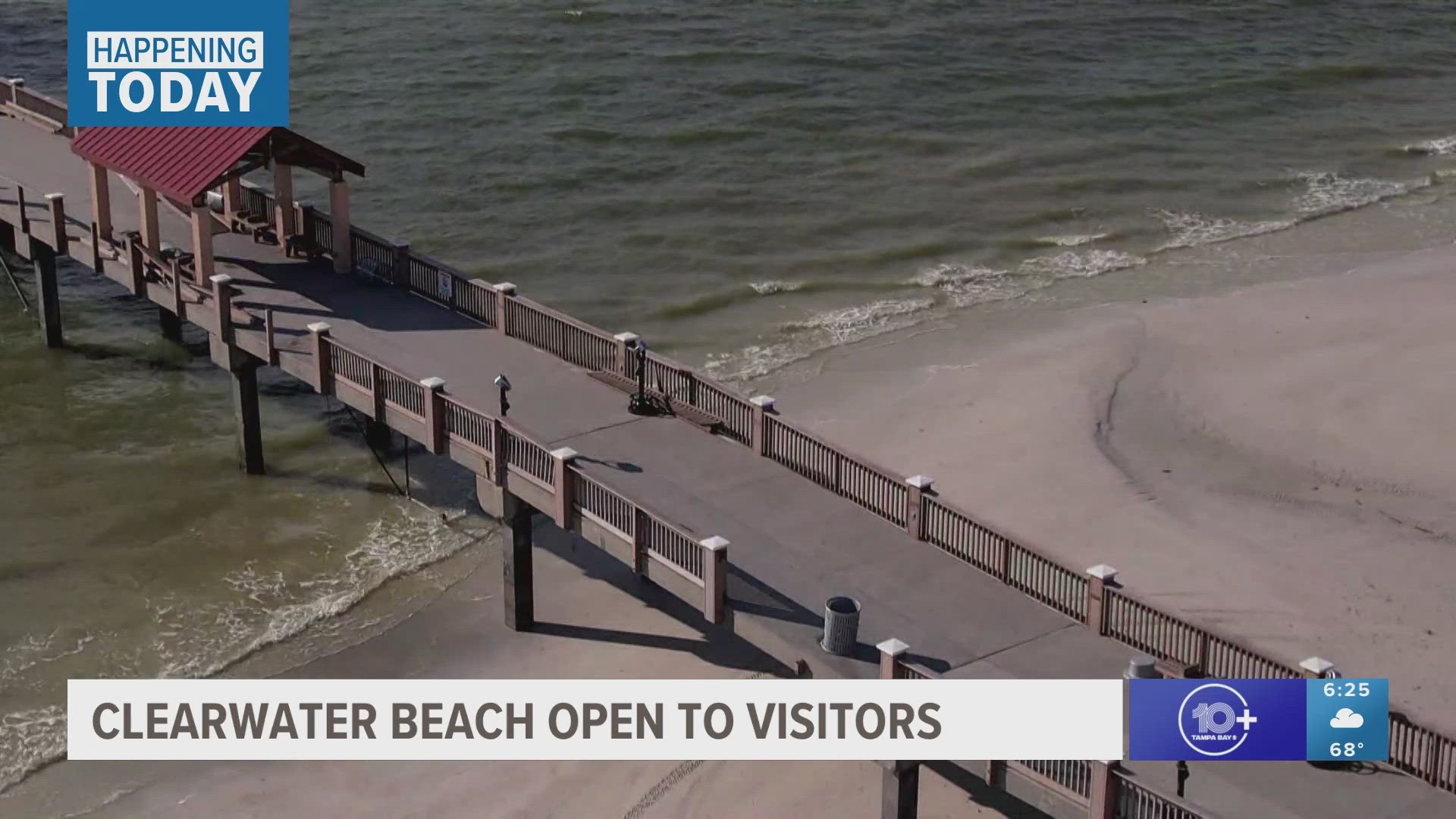 City officials said guests will have access to the beach while the re-beautification process is on-going.