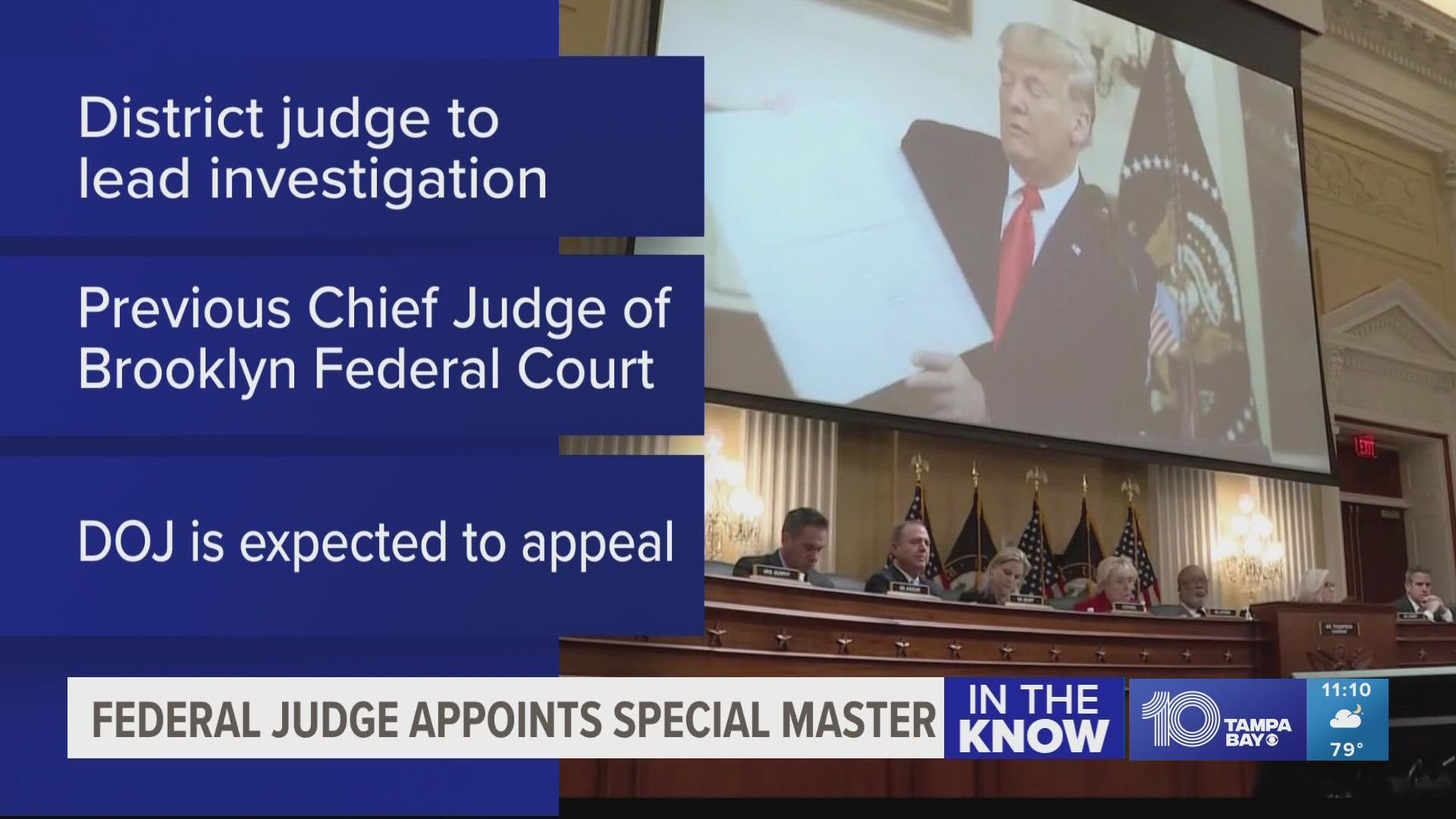 Raymond Dearie, a former federal prosecutor who served as the chief judge of the federal court based in Brooklyn, had approval from both DOJ and Trump lawyers.