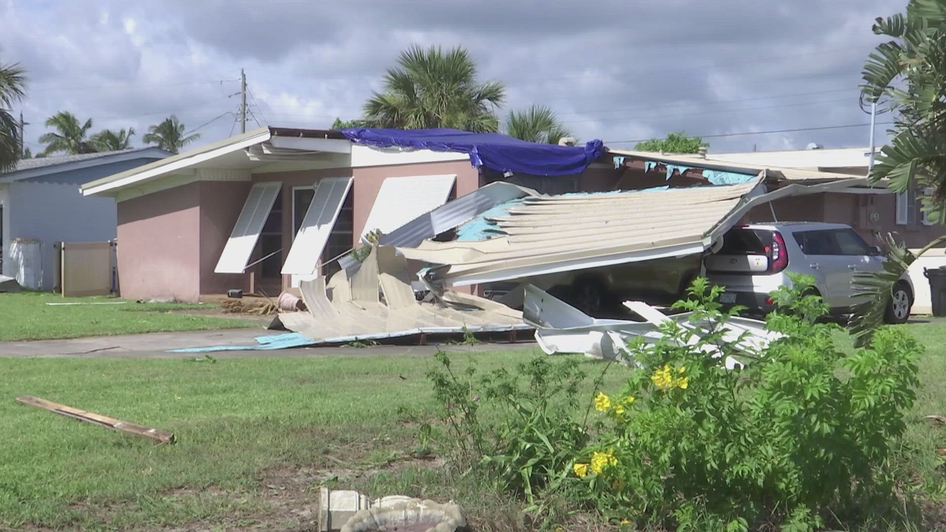 The National Weather Service was on the ground in Satellite Beach Thursday to verify that a tornado touched down in the South Patrick Park neighborhood.