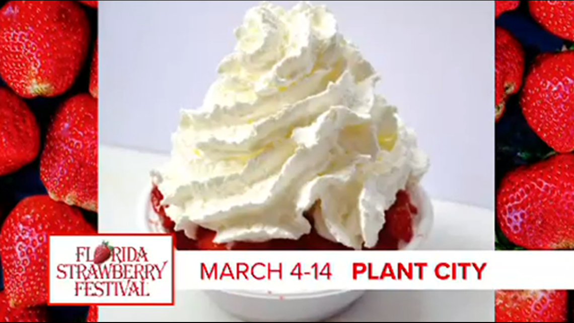 You could win tickets to the Strawberry Festival!