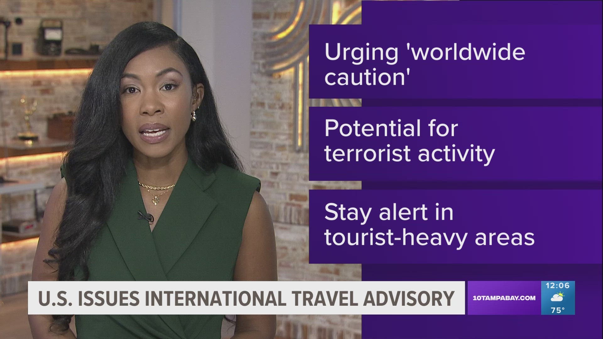 The government is urging Americans to exercise increased caution when traveling overseas.