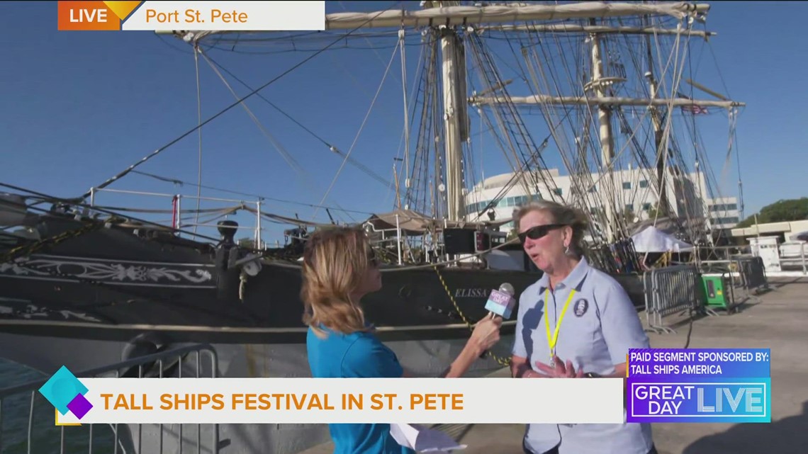Tall Ships St. Pete sails into town for a 3-day celebration