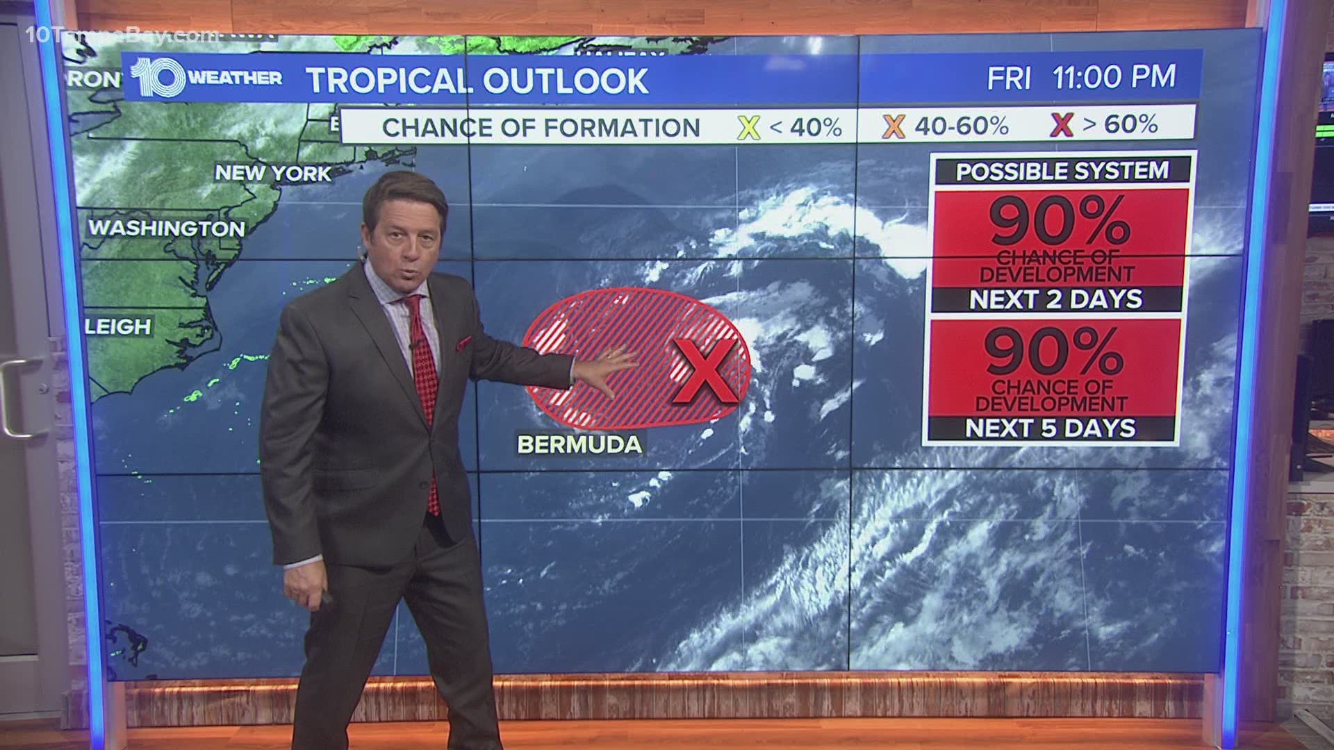 The Atlantic hurricane season runs from June 1- Nov. 30.