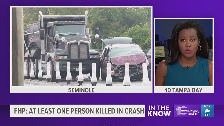 At least 1 person killed in crash on 102nd Avenue in Seminole