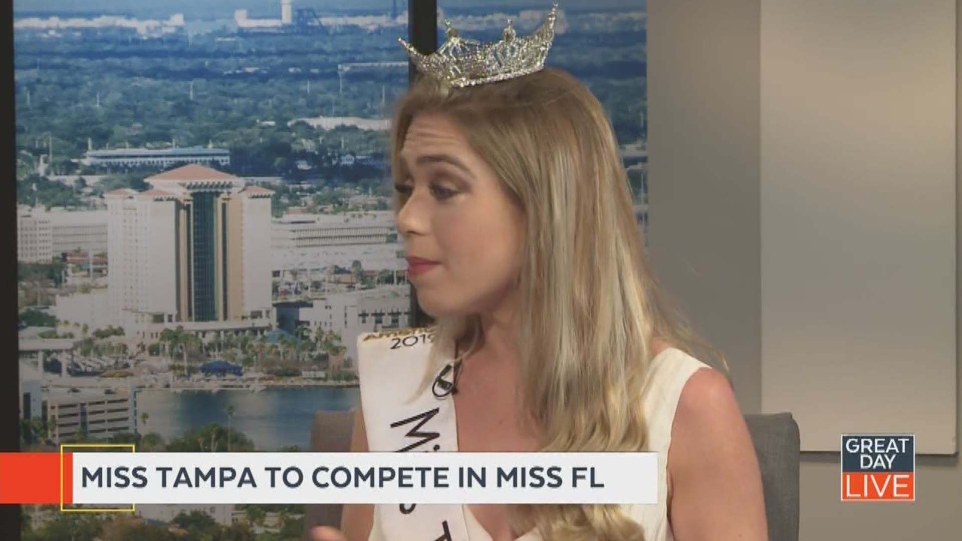 Lauren Nielsen was recently crowned Miss Tampa, and will soon compete for the title of Miss Florida. She joined GDL to talk about her experience and her passion for promoting positive body image after overcoming an eating disorder. The Miss Florida preliminaries being June 25 in Lakeland. You can read more about the scholarship program at missflorida.org.