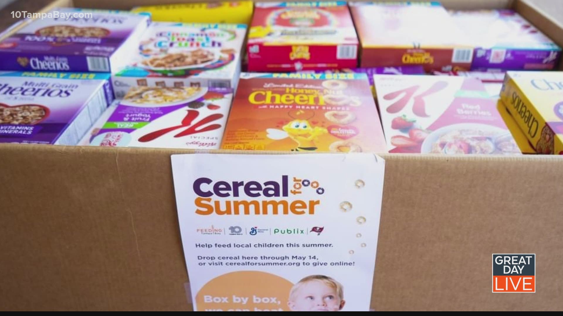 Cereal and cash donations add up to more than 2 million meals.
