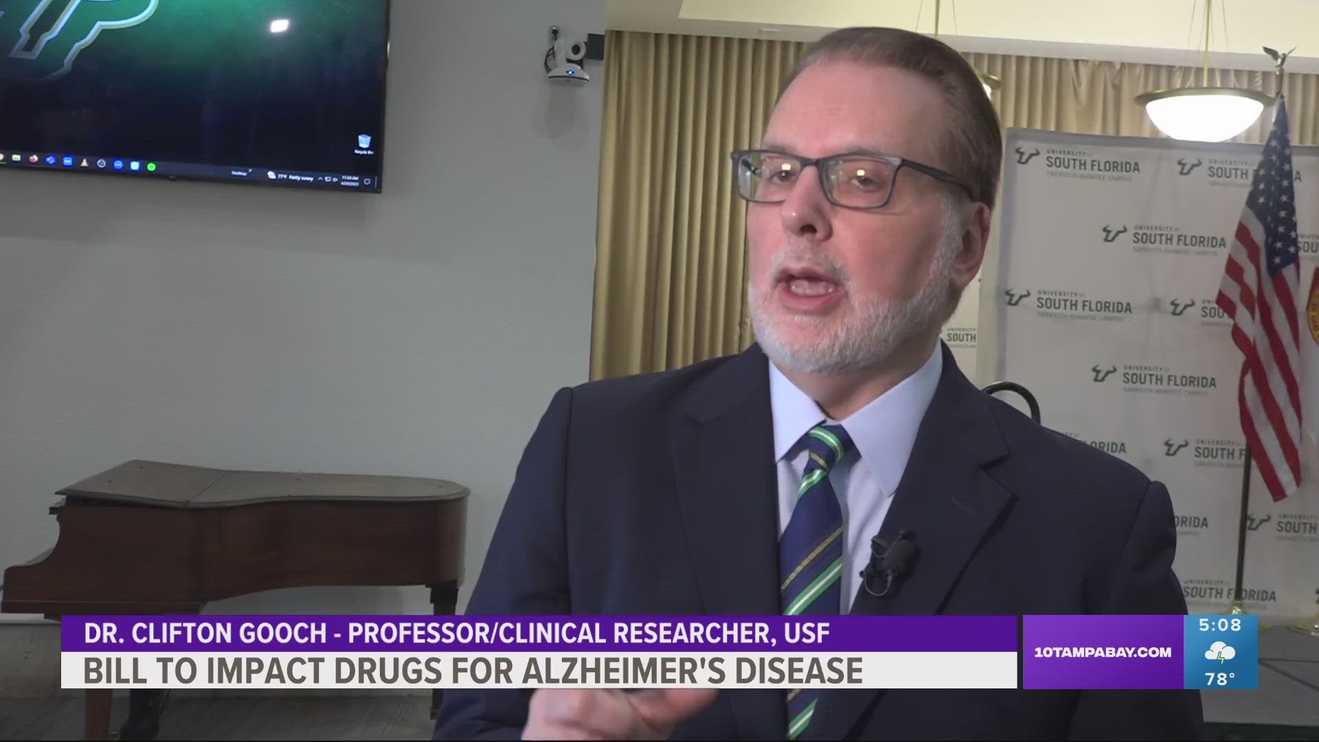 Doctors said an estimated 6.7 million Americans over 65 live with Alzheimer's disease and that number is expected to jump to nearly 13 million by 2050.