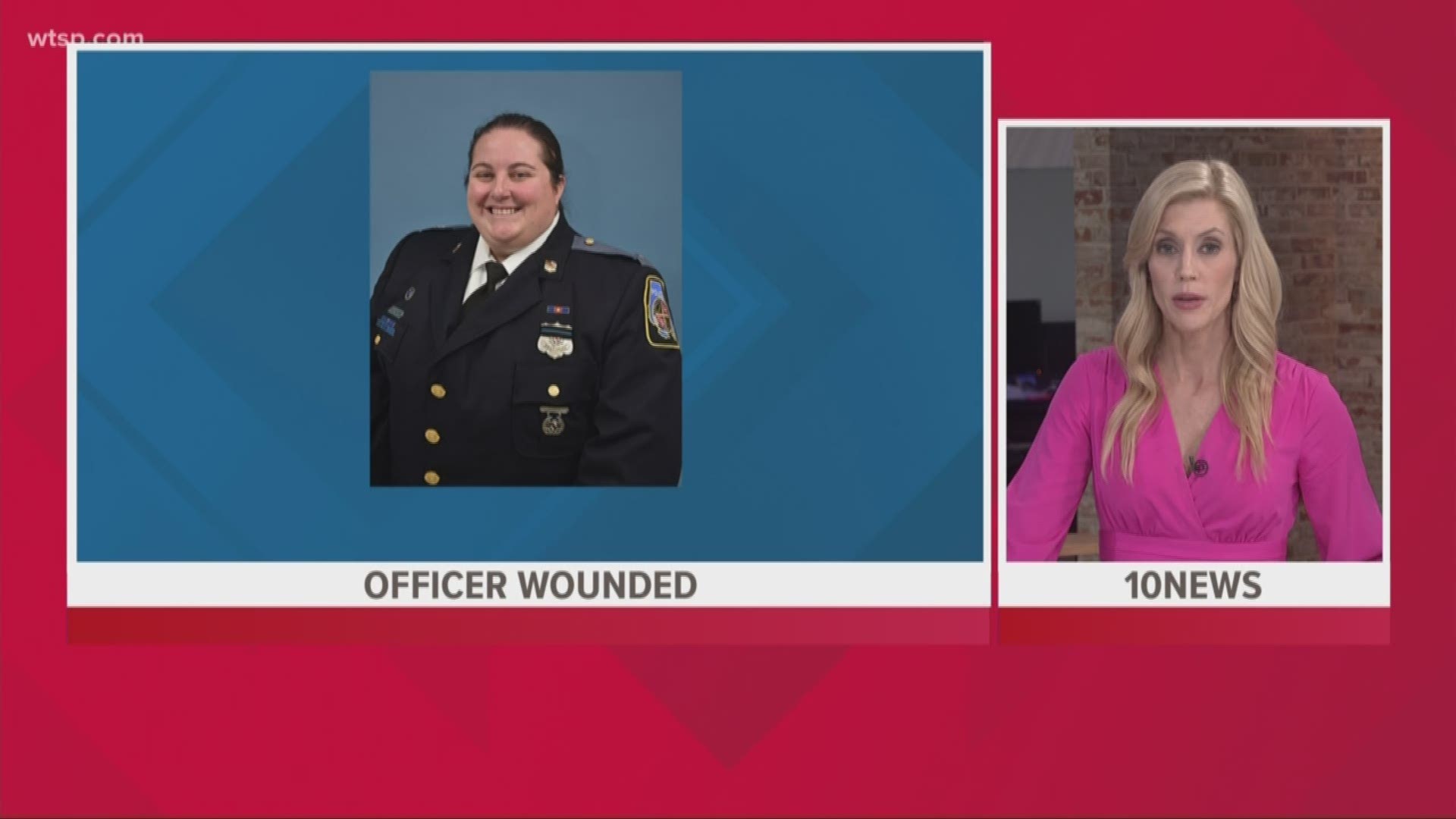 Tabitha Hays, daughter of Chief Bernadette DePino, is an officer in Maryland. She was wounded during a standoff with an armed man, and she had to undergo extensive surgery.