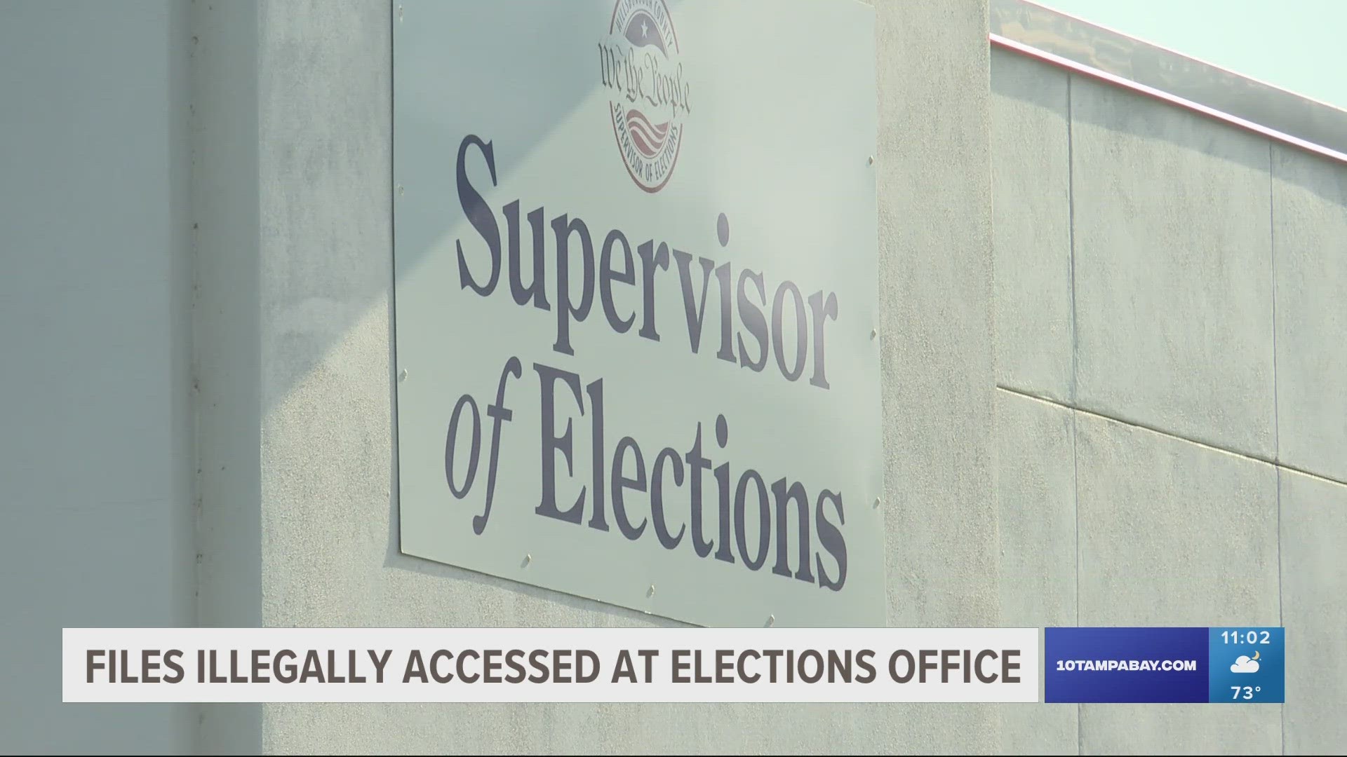 The unauthorized user reportedly didn't have access to the voter registration system or the ballot tabulation system.