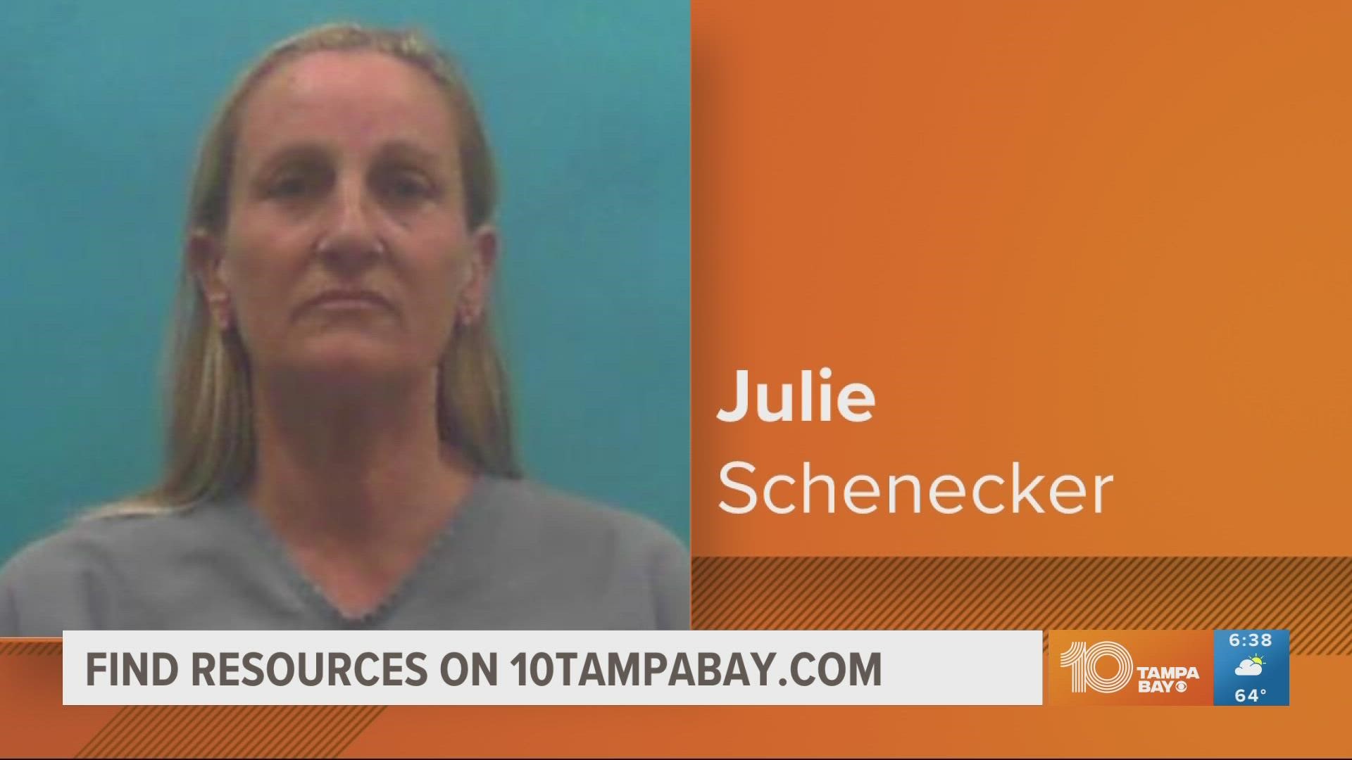Julie Schenecker was sentenced to two life terms to be served at the same time.