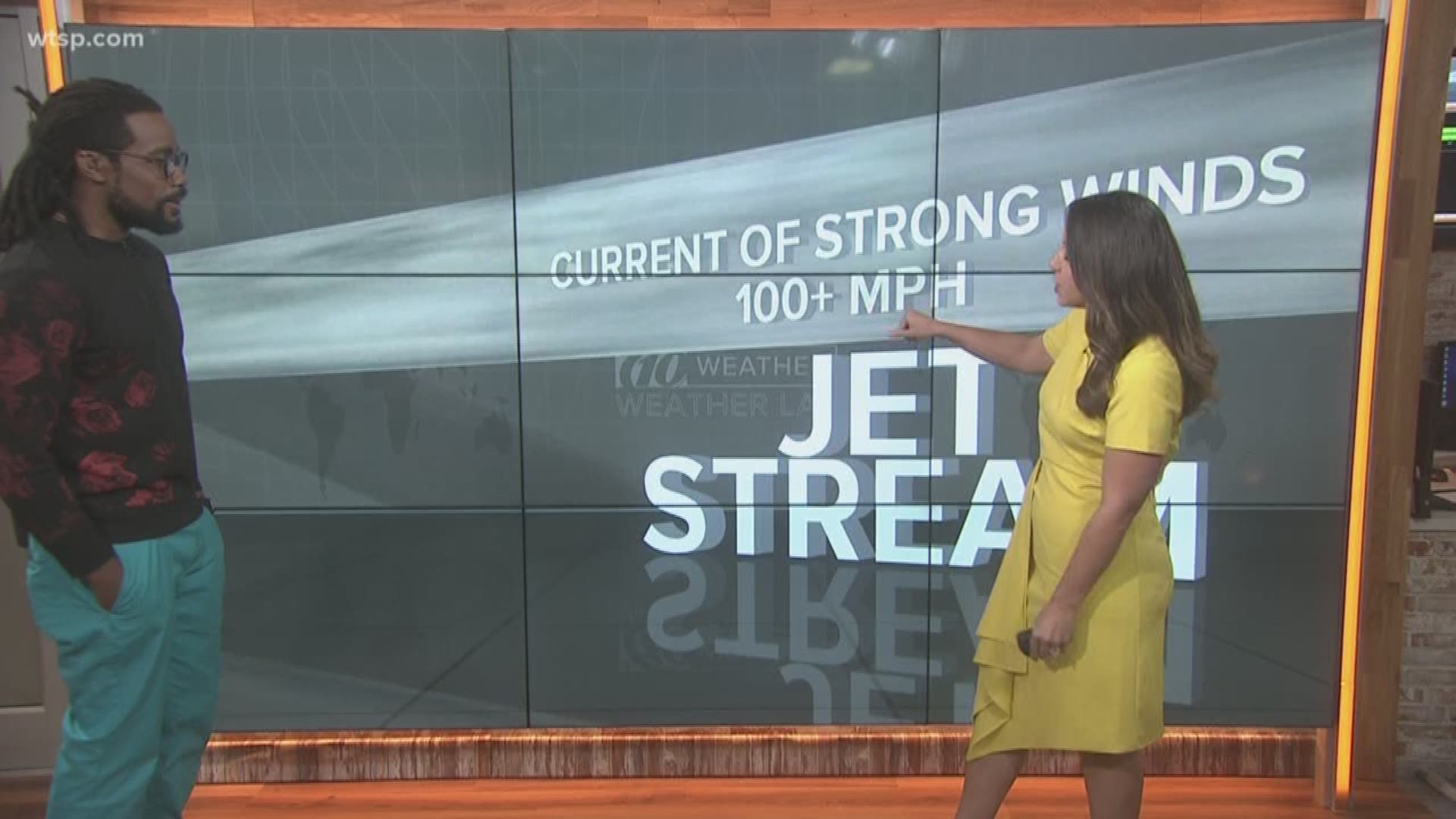 10News meteorologist Natalie Ferrari takes a look at how the jet stream can help make some planes fly faster.