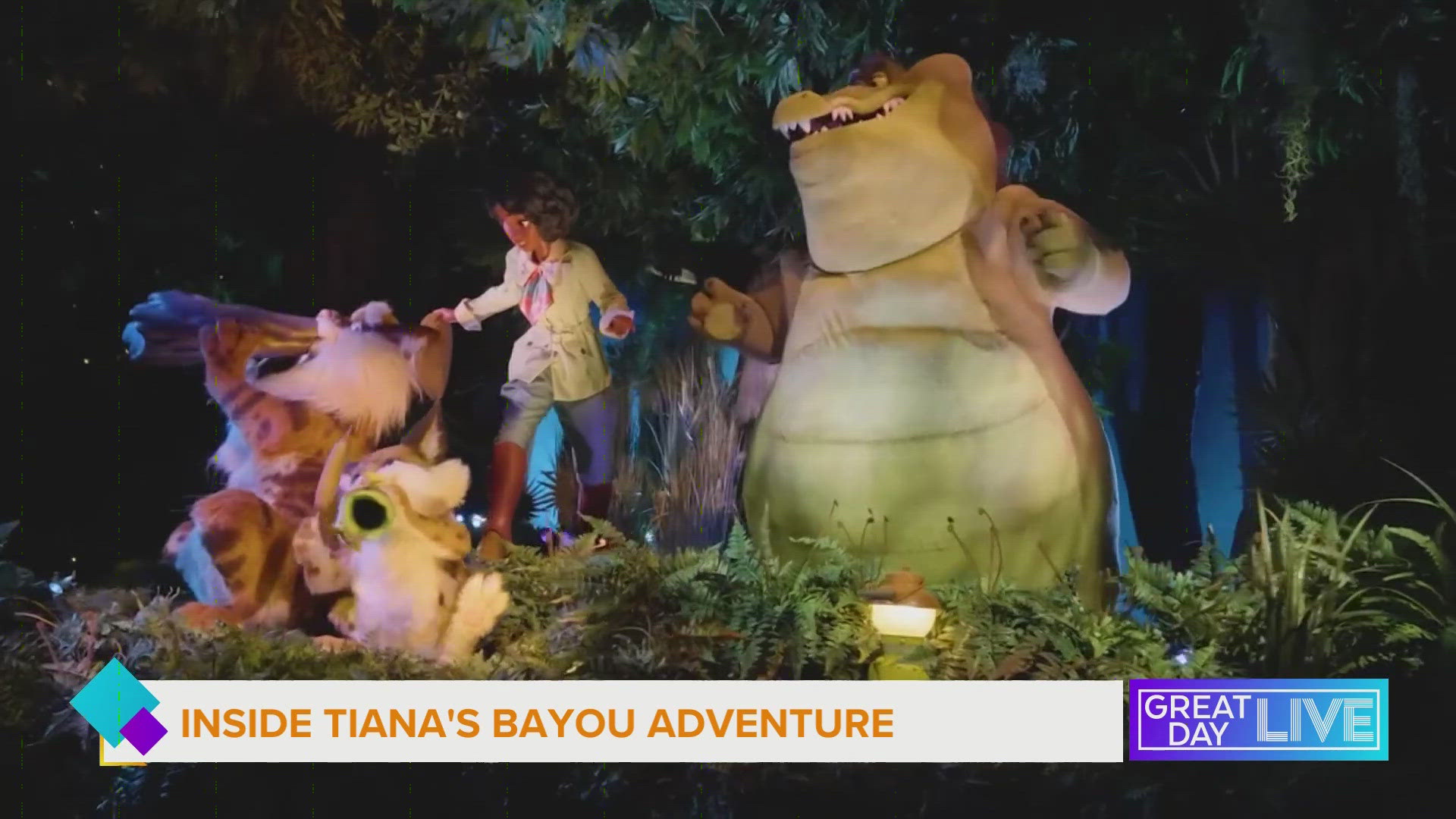 GDL went “rolling down the bayou” with Tiana and friends at the newest attraction inside the Magic Kingdom at Walt Disney World. The ride opens to all on June 28th.