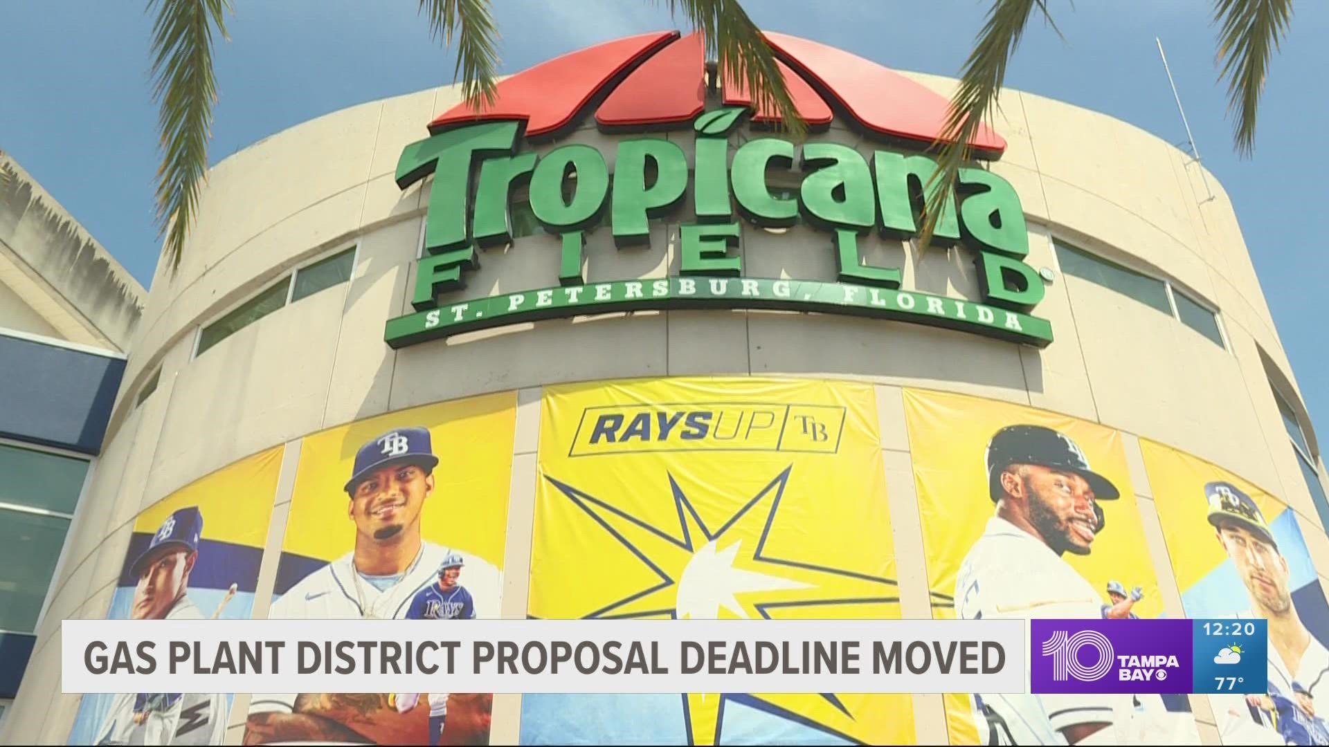 Developers now have until Dec. 2 to submit a plan for the site where Tropicana Field currently sits.