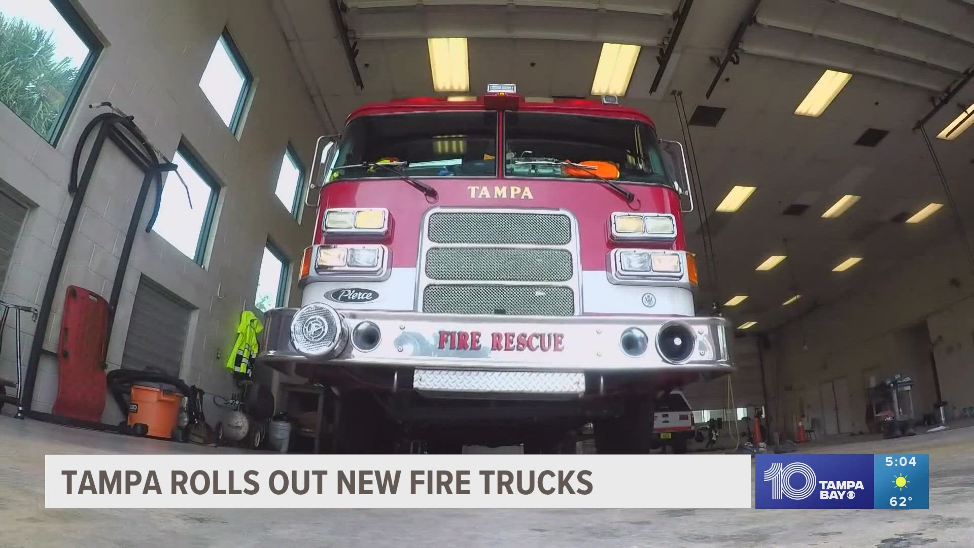 "Transforming Tampa’s tomorrow includes transforming our fire department," Tampa Mayor Jane Castor said.