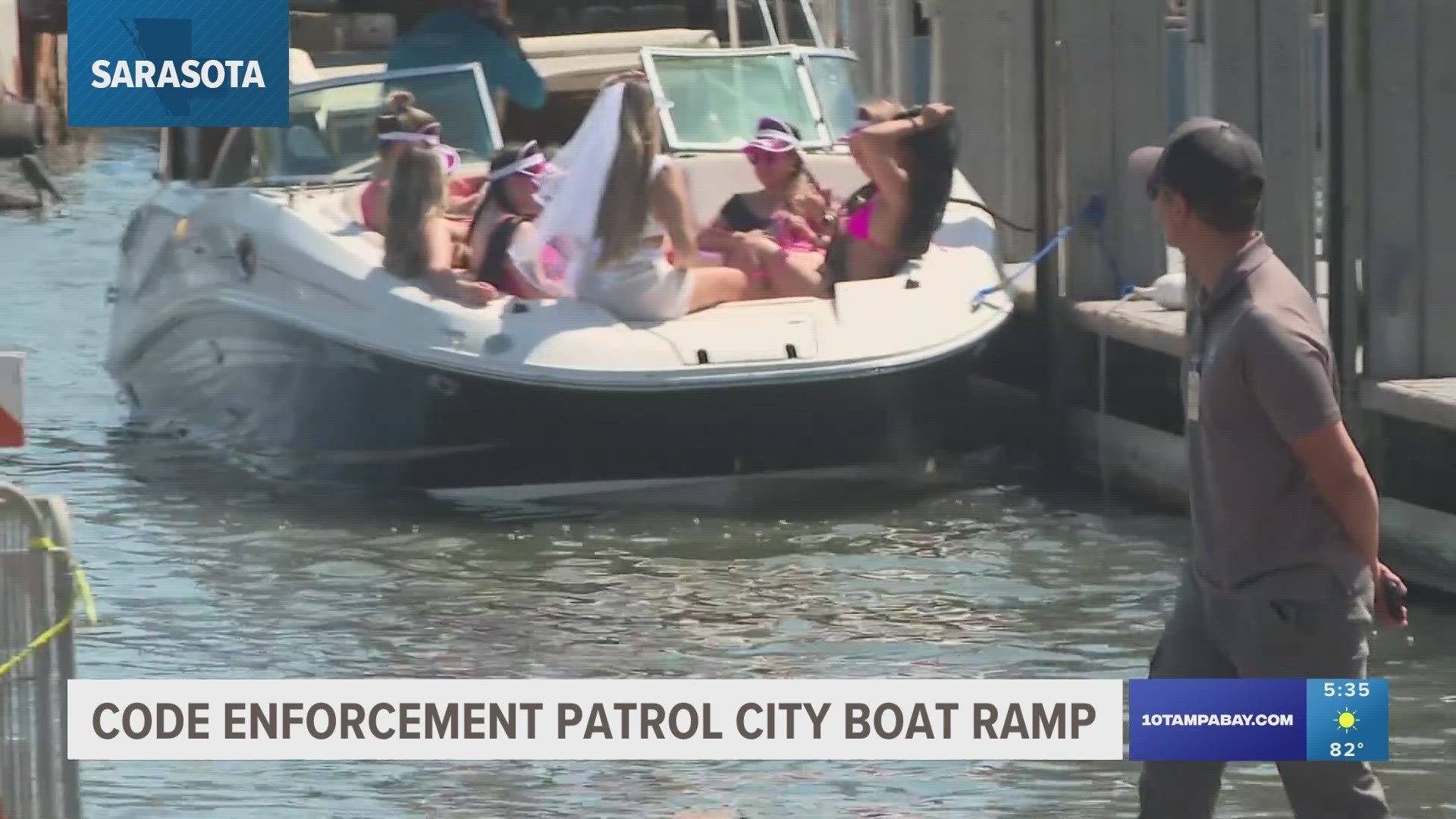 The city of Sarasota is now launching code enforcement patrols.