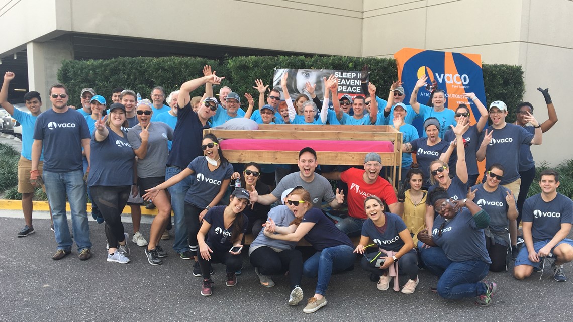 Sleep in Heavenly Peace builds beds for the needy in Pinellas County