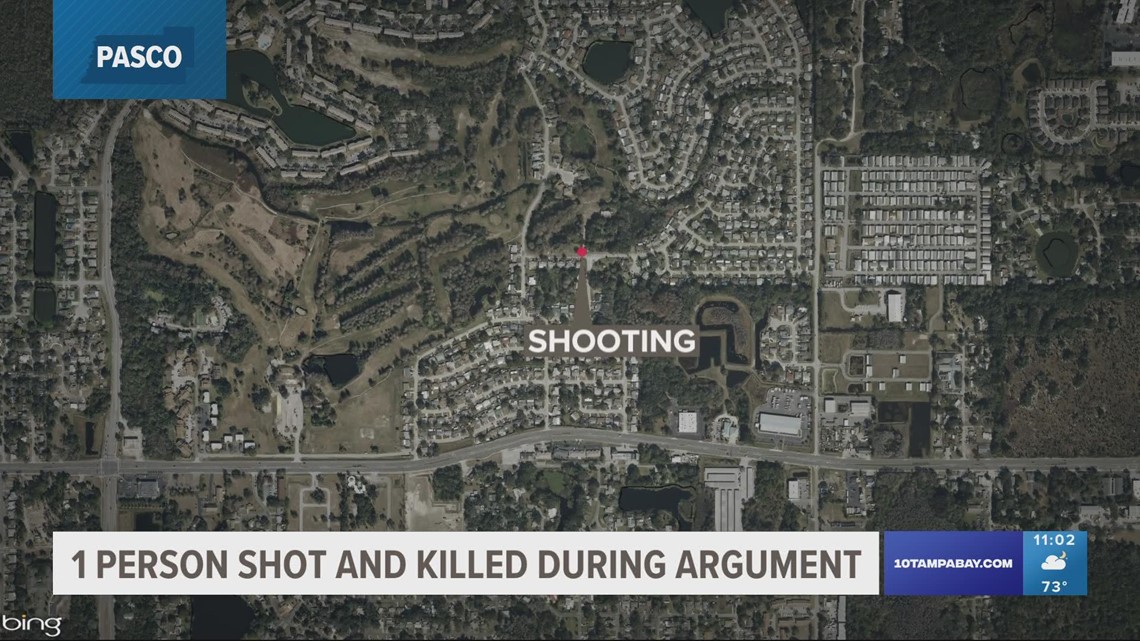 Argument leads to deadly shooting in New Port Richey shooting, sheriff