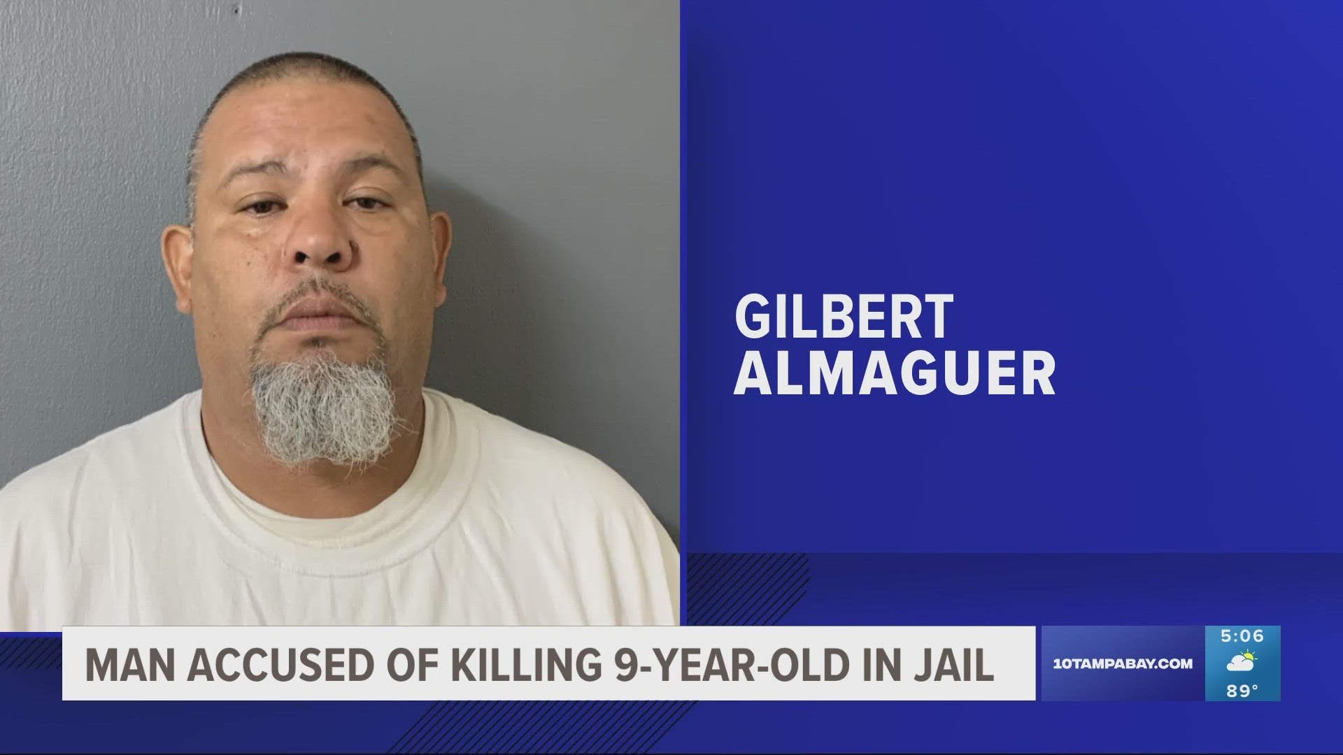 Gilbert Almaguer, 45, was arrested late Friday evening by Polk County deputies.