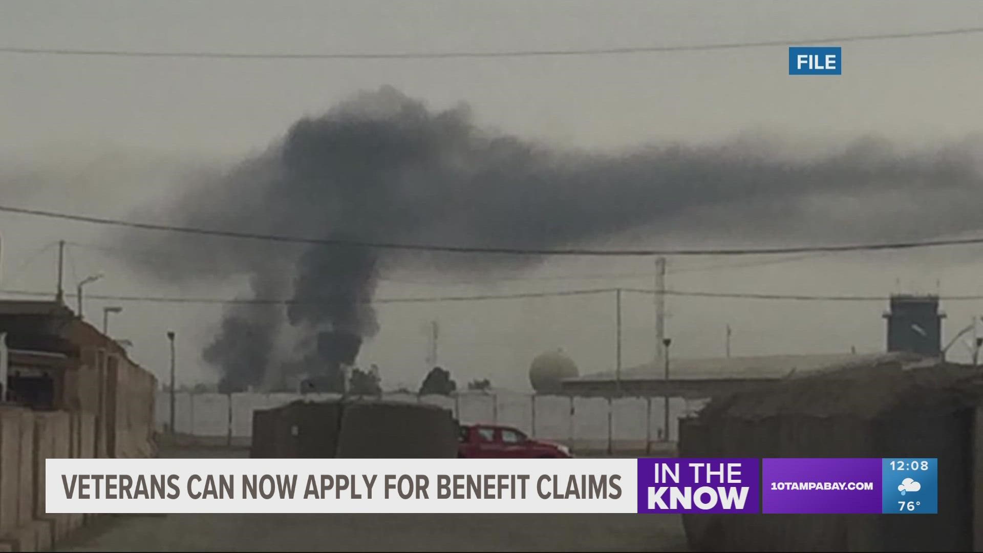 Veterans who served in the Vietnam war, the gulf war, or the post-9/11 wars can now apply for benefits and care for illnesses related to exposure to toxic burn pits.