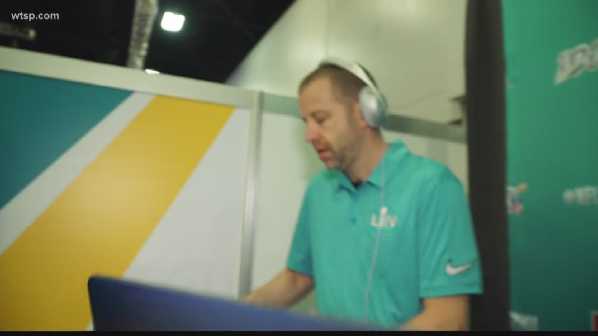 The Tampa Bay Rays official DJ is in Miami for Super Bowl 54.