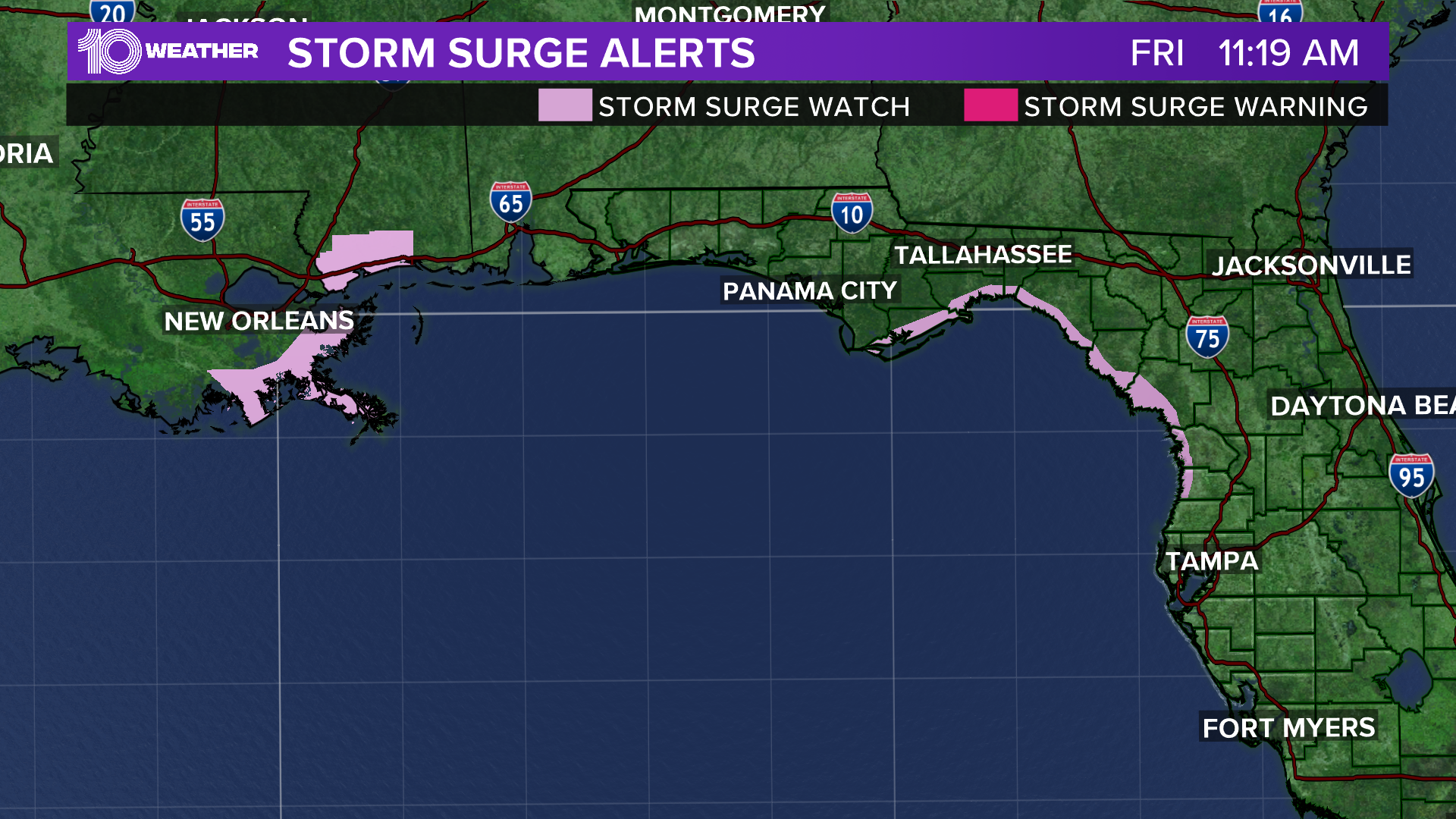 Storm Surge Watch in Hernando, coastal Citrus counties | wtsp.com