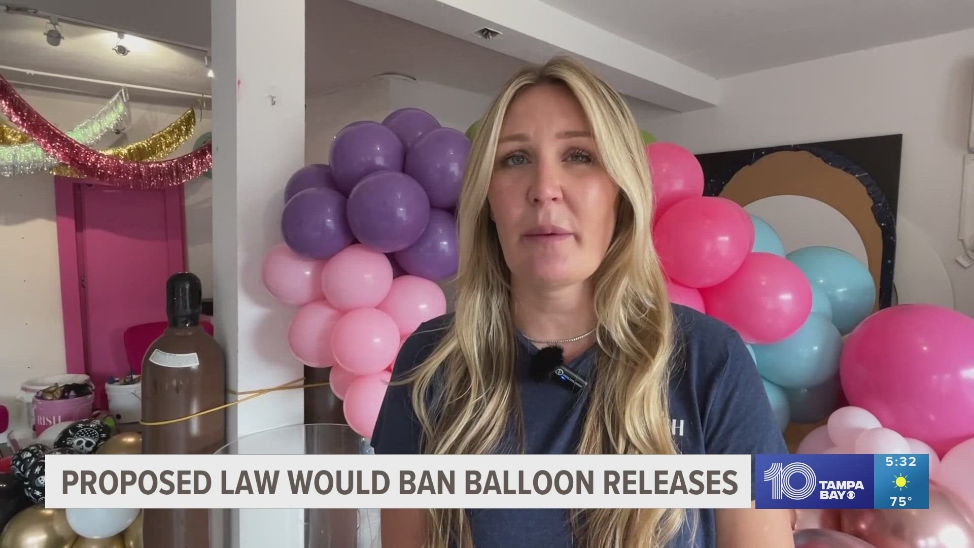 Those behind the proposal say balloons pose a threat to animals and marine life.