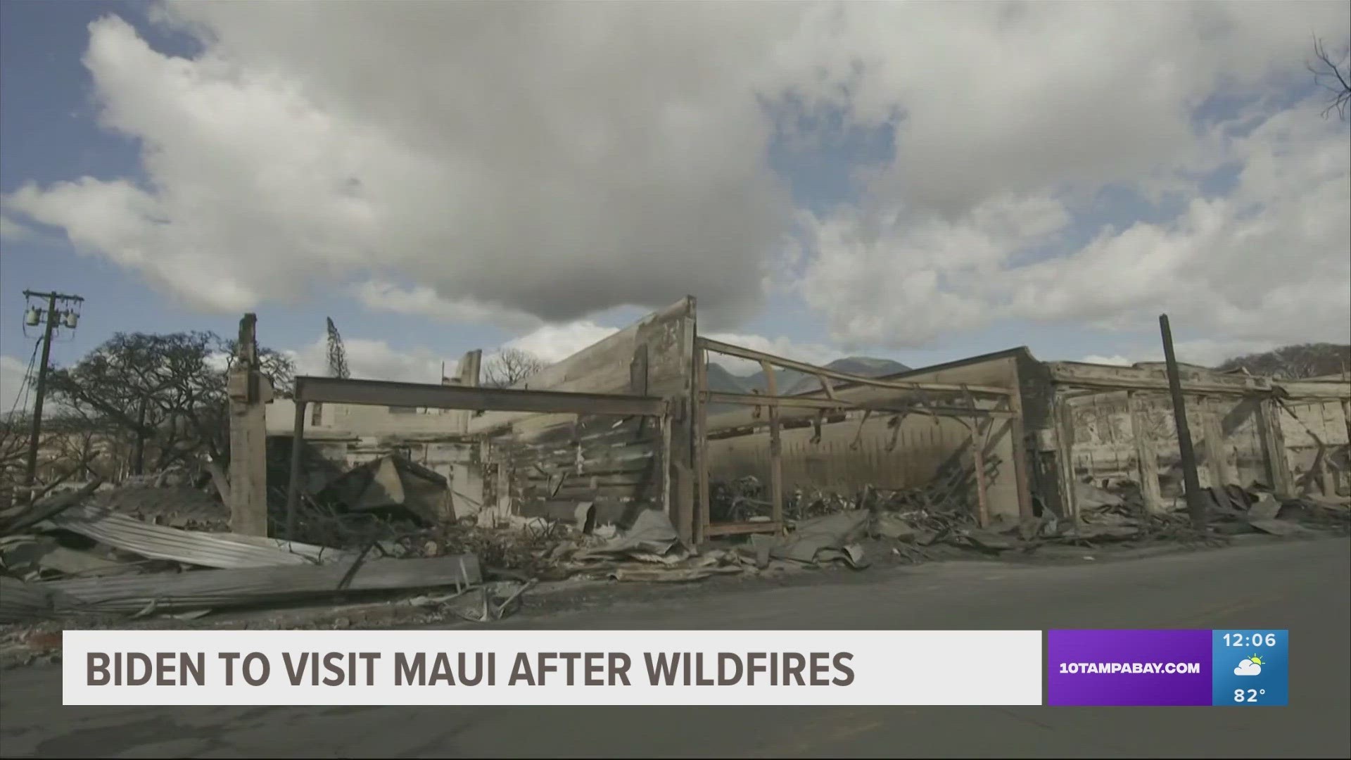 The death toll on Maui is now up to 106 with only one-third of the devastated region searched