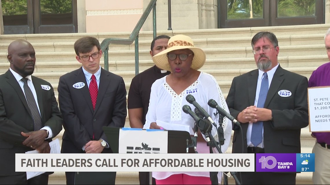 St. Pete faith leaders demand more affordable housing from mayor