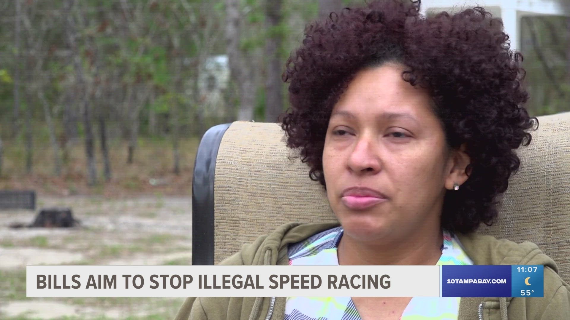 Francis Simpson, who lost her 13-year-old son to street racing, is pushing for change.