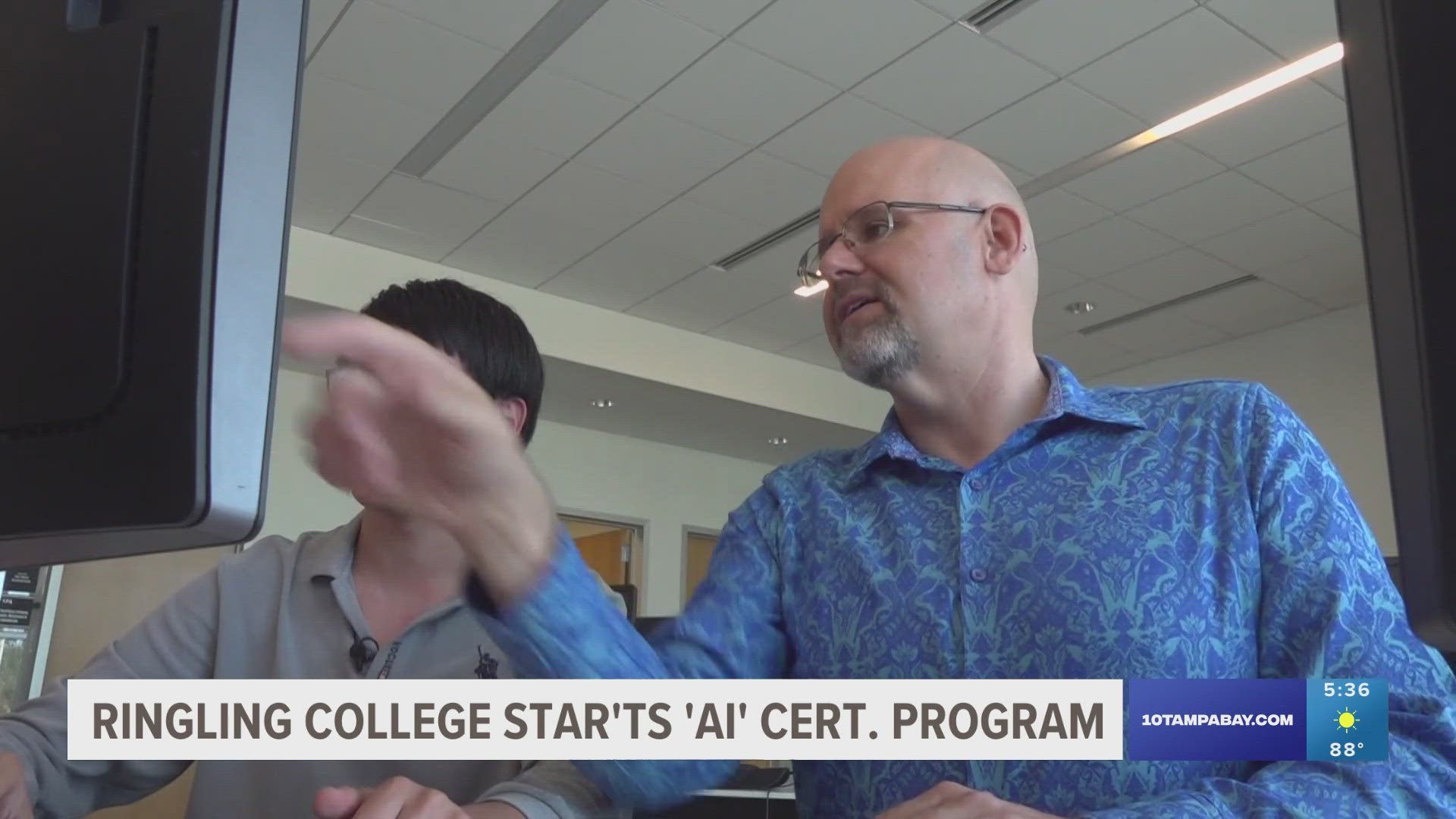 Schools like Ringling College are starting to train students on artificial intelligence, the latest technology that has been raising concerns across many industries.