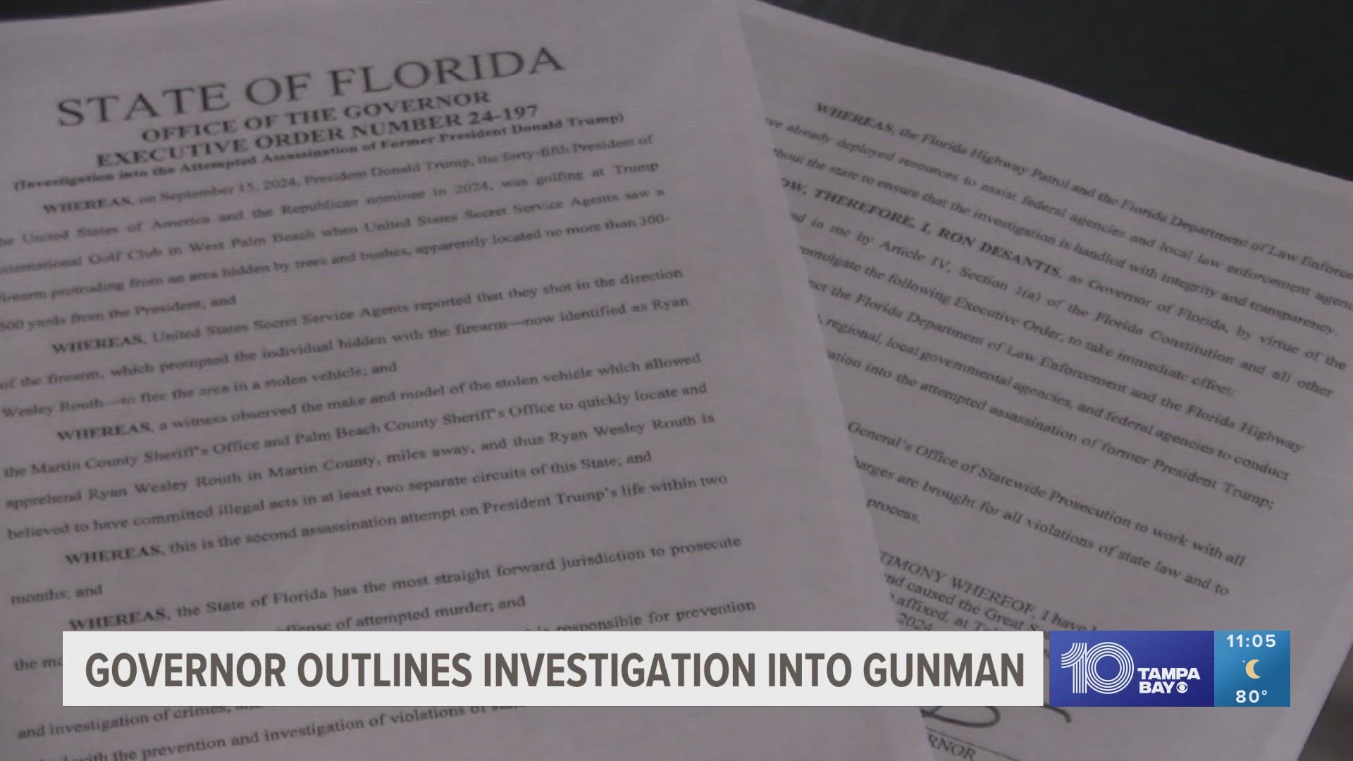 The Florida governor said the statewide prosecutor's office will pursue the case on attempted murder charges.