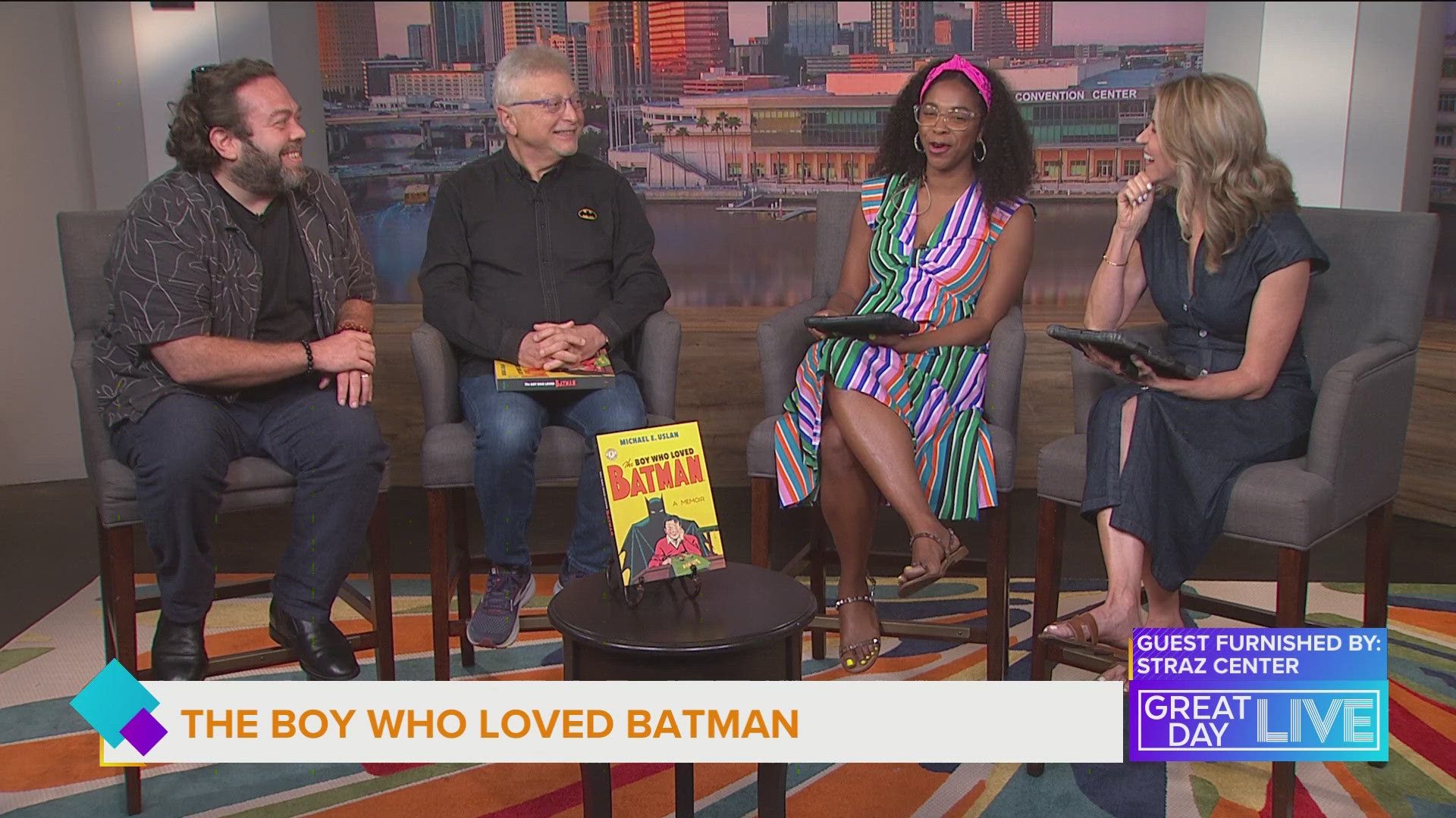 Originator and executive producer of the Batman films Michael Uslan talks about his memoir and play, The Boy Who Loved Batman, starring Dan Fogler.