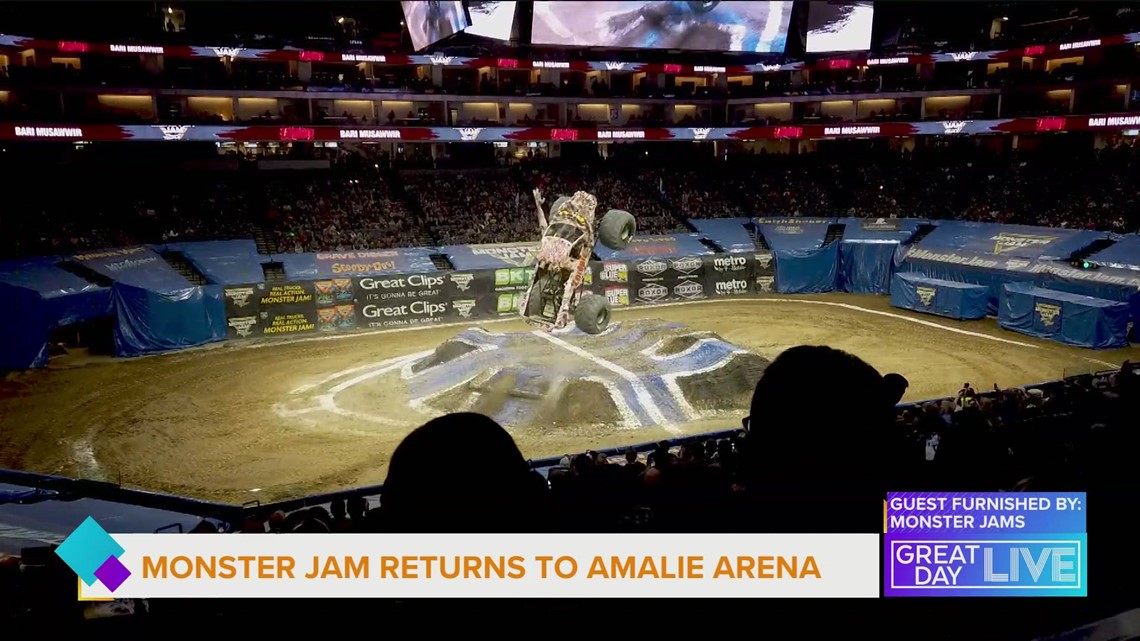 Monster Jam returns to Amalie Arena