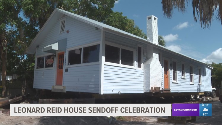 Leonard Reid House sendoff celebration takes place ahead of move
