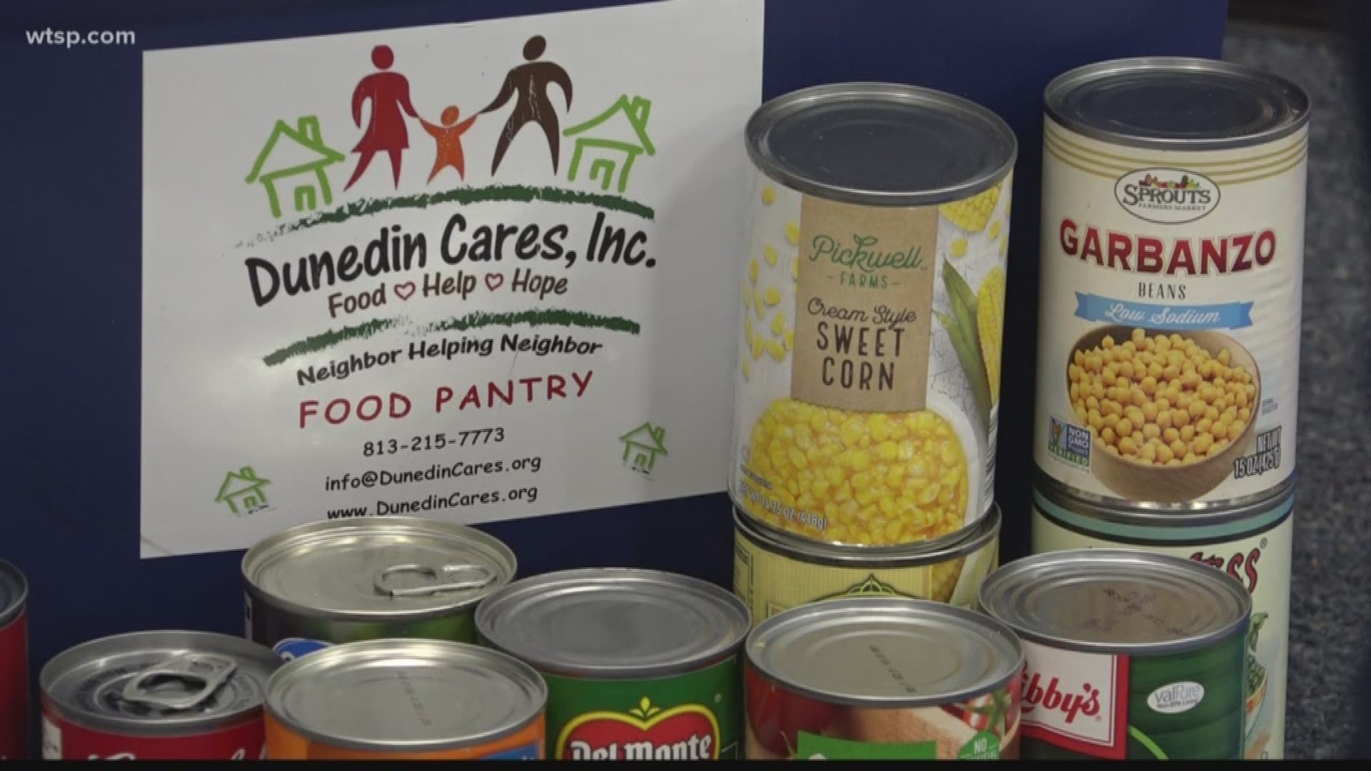 Garrison Jones Elementary School has donated hundreds of pounds of food to Dunedin Cares. https://bit.ly/2r3Fs0T