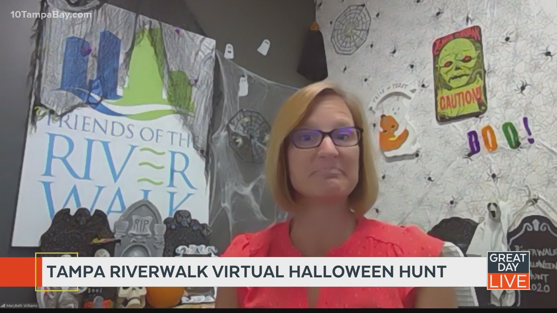Virtual Halloween hunt comes to Tampa's Riverwalk