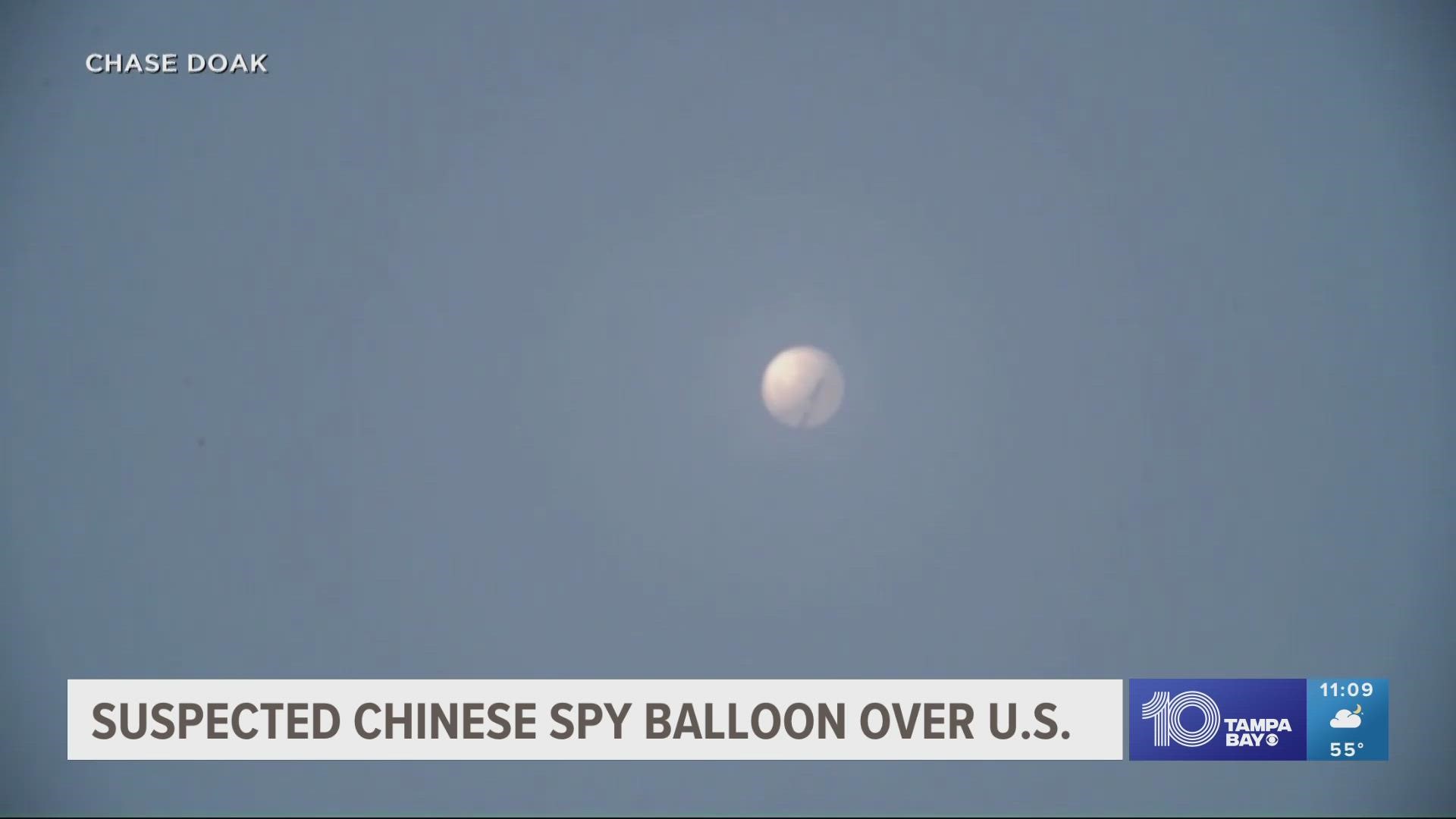 Late Friday, the Pentagon acknowledged reports of a second balloon flying over Latin America, also believed to belong to China.